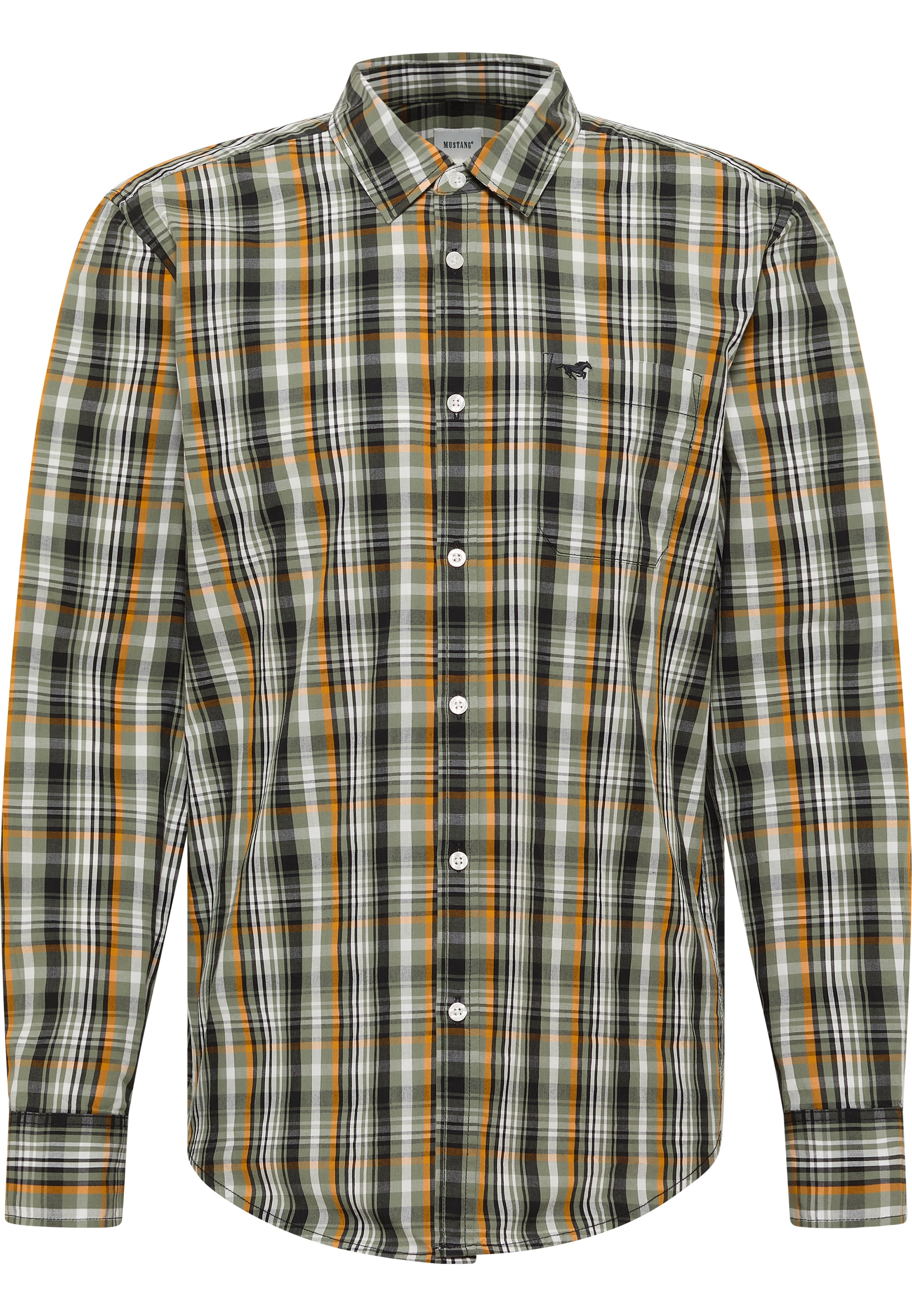 MUSTANG Langarmhemd »Herren Style Chester«