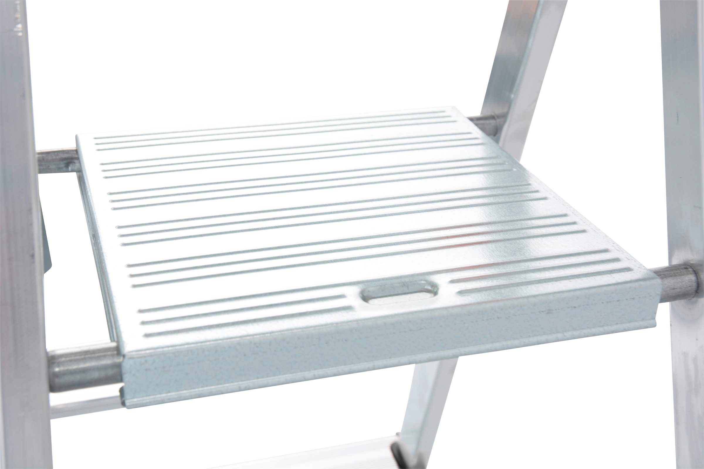 KRAUSE Stehleiter »Solidy«, Aluminium, 1x4 Stufen, Arbeitshöhe ca. 284 cm