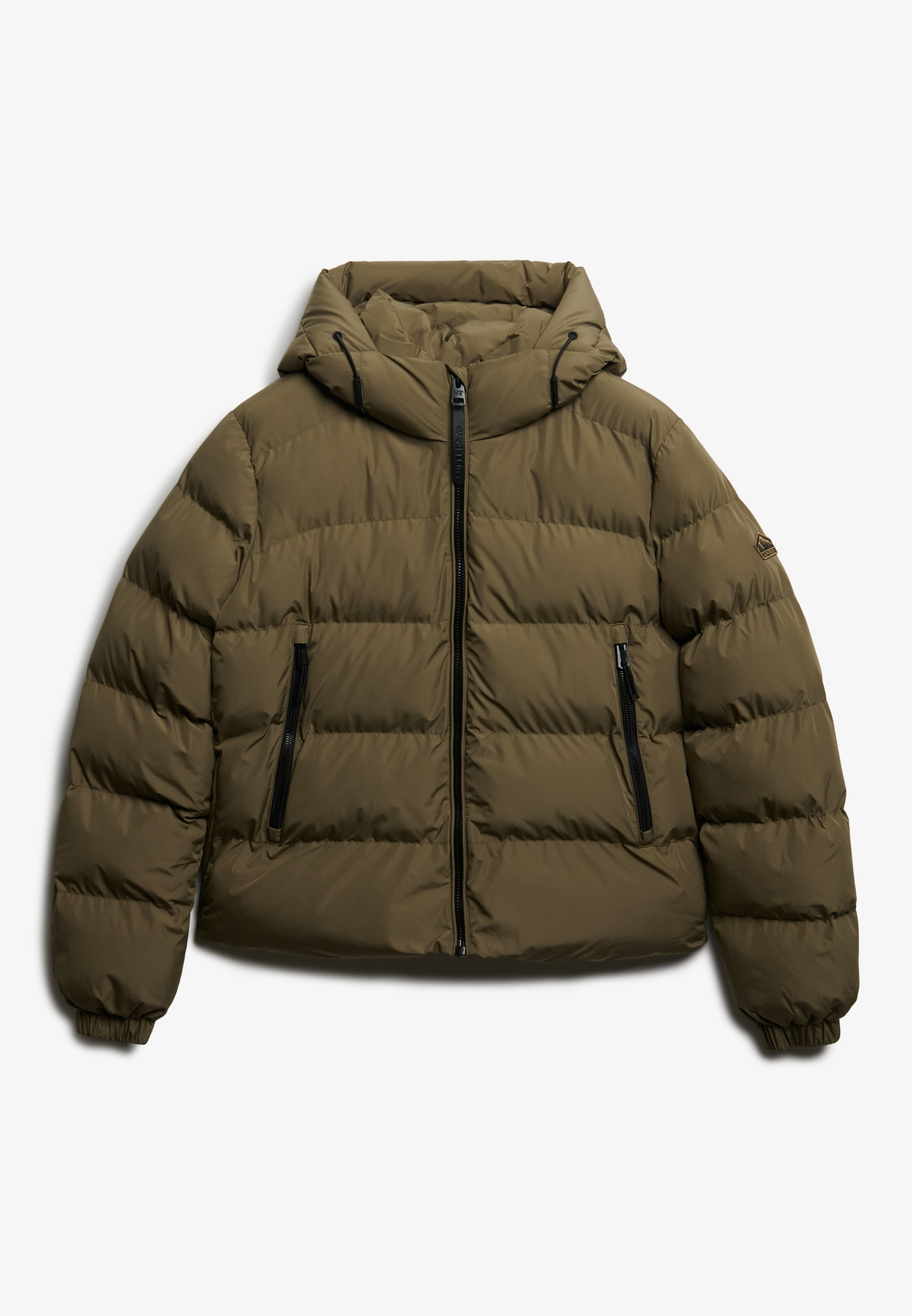Superdry Steppjacke »HOODED SPORTS PUFFER JACKET«, mit Kapuze