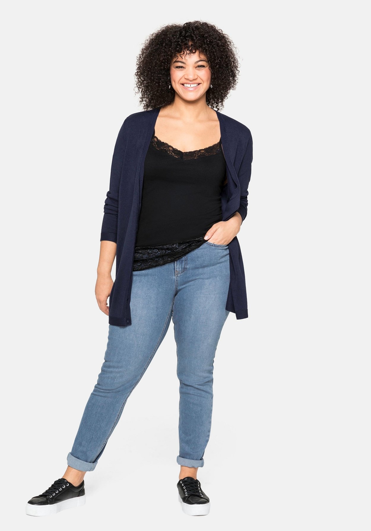 Sheego Stretch-Jeans »Jeans Super elastisches Power-Stretch-Material«