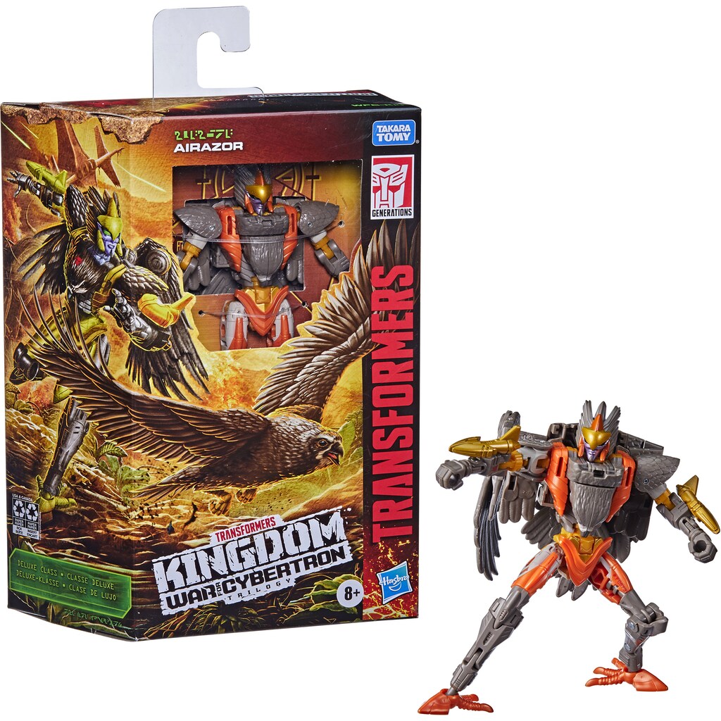 Hasbro Actionfigur »Transformers Generations War for Cybertron: Kingdom Deluxe WFC-K14 Airazor«