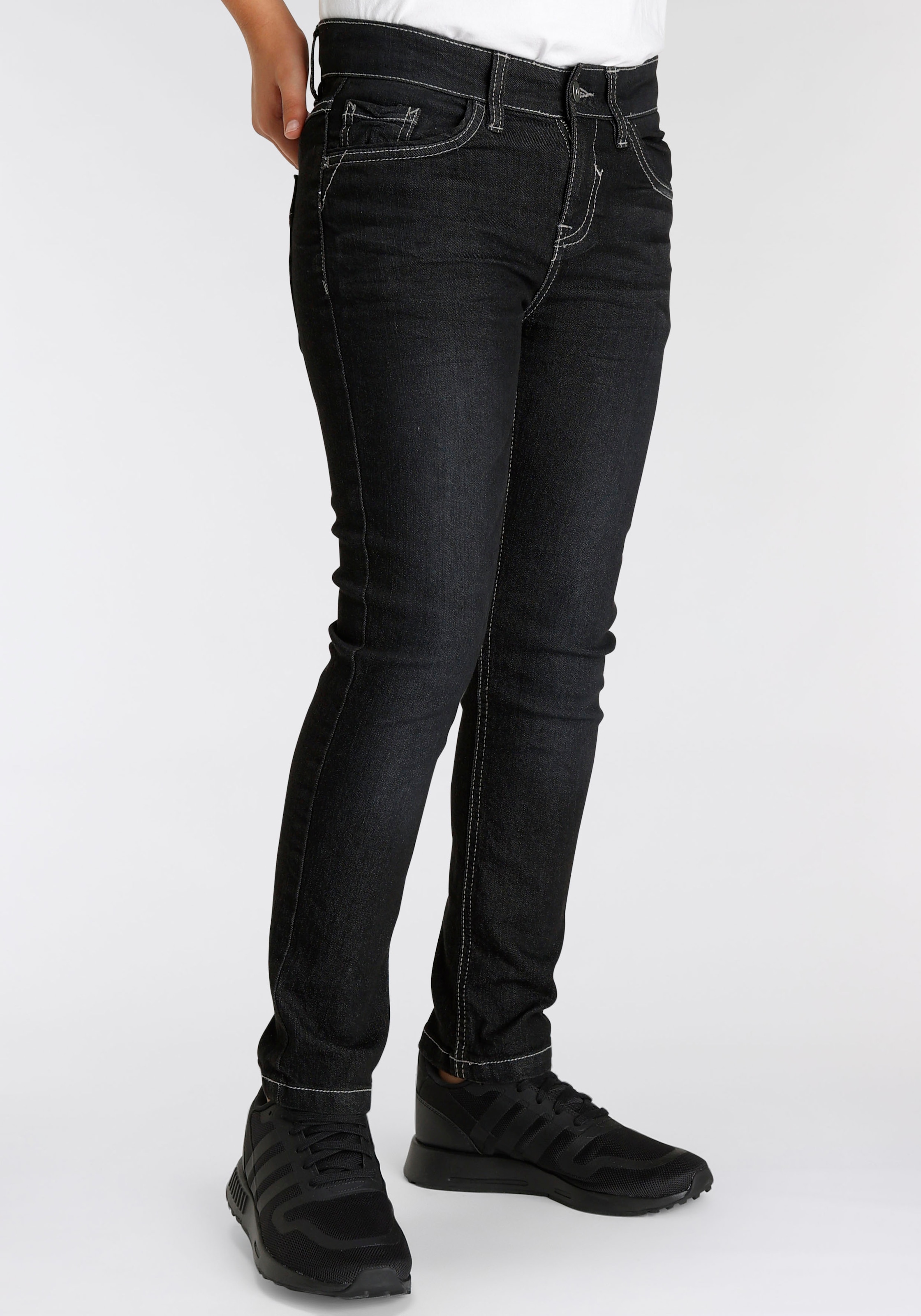 Arizona Stretch-Jeans, regular fit mit schmalem Bein kaufen - OTTO  Weihnachts-Shop