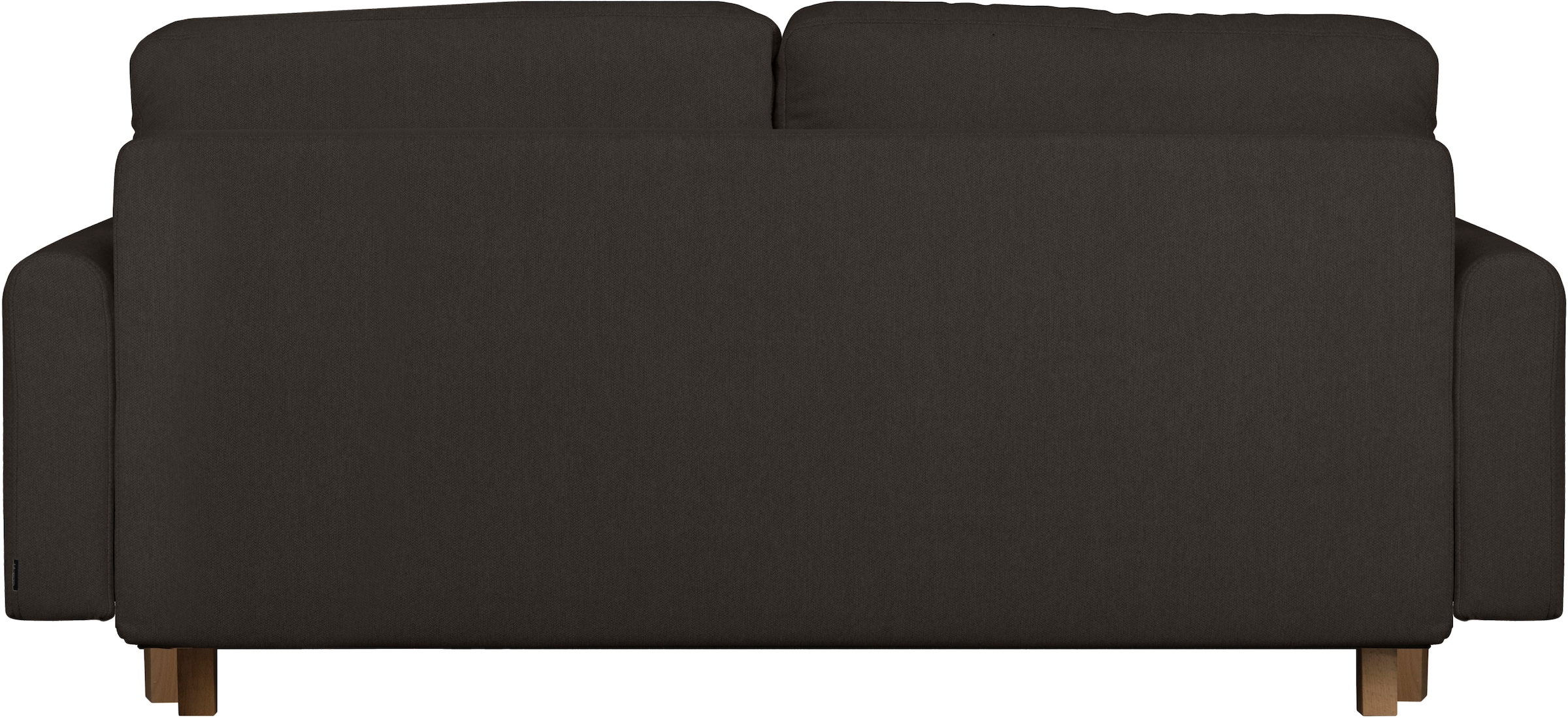 Home affaire 2-Sitzer »TRIPLO mit Wellenunterfederung, Maße B/T/H: 165/100/89 cm« Sofa mit Steppung im Rückenbereich, incl. Rückenkissen und Zierkissen