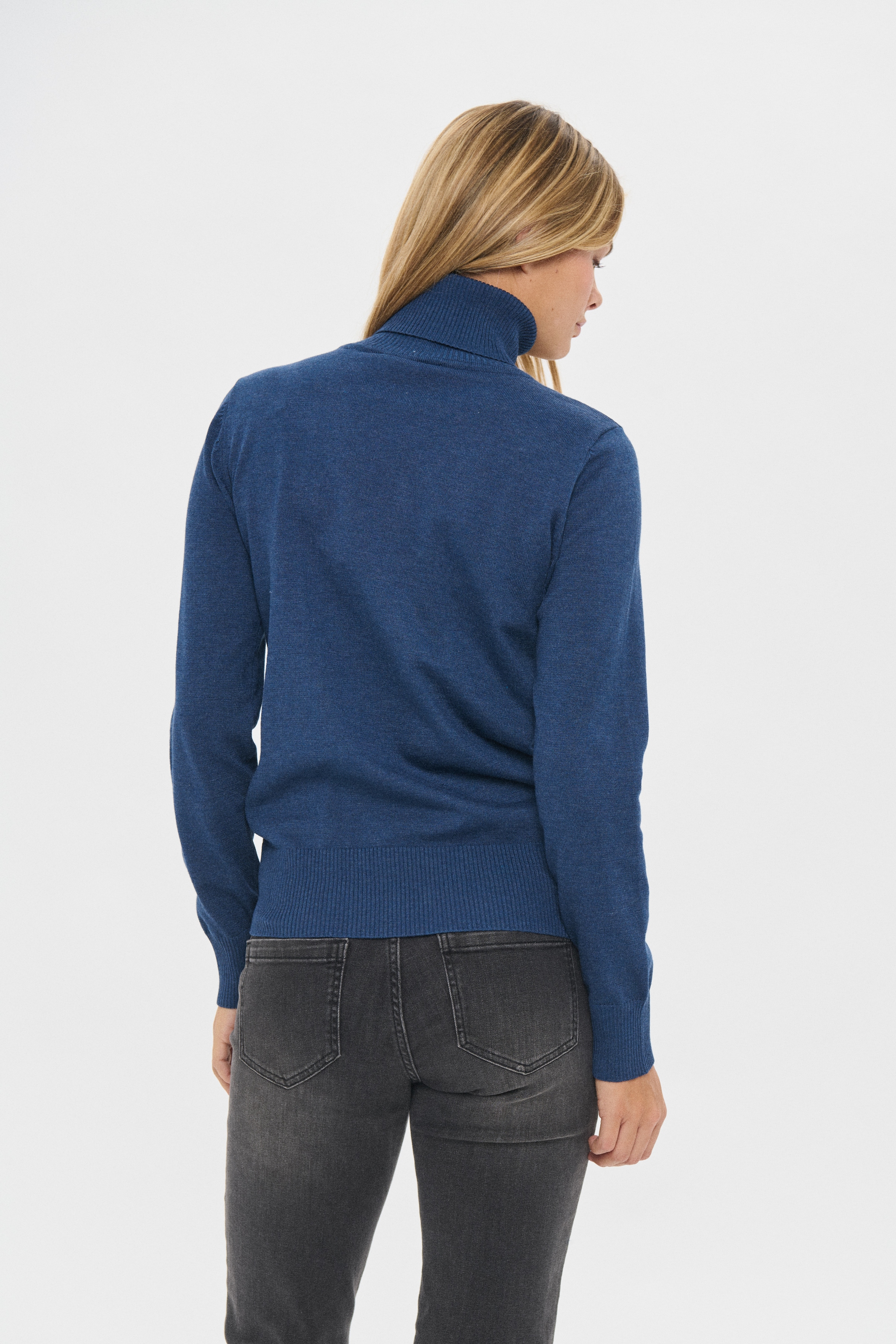 Saint Tropez Rollkragenpullover »J2046, MilaSZ Rollneck« Viskosemischung, Classic fit