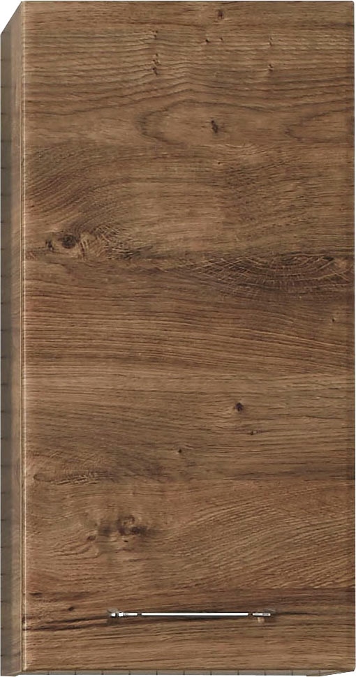 Saphir Hängeschrank »Quickset Wand-Badschrank 35 cm breit mit 1 Tür, 2 Einlegeböden«, Badezimmer-Hängeschrank inkl. Türdämpfer, Griffe in Chrom Glanz