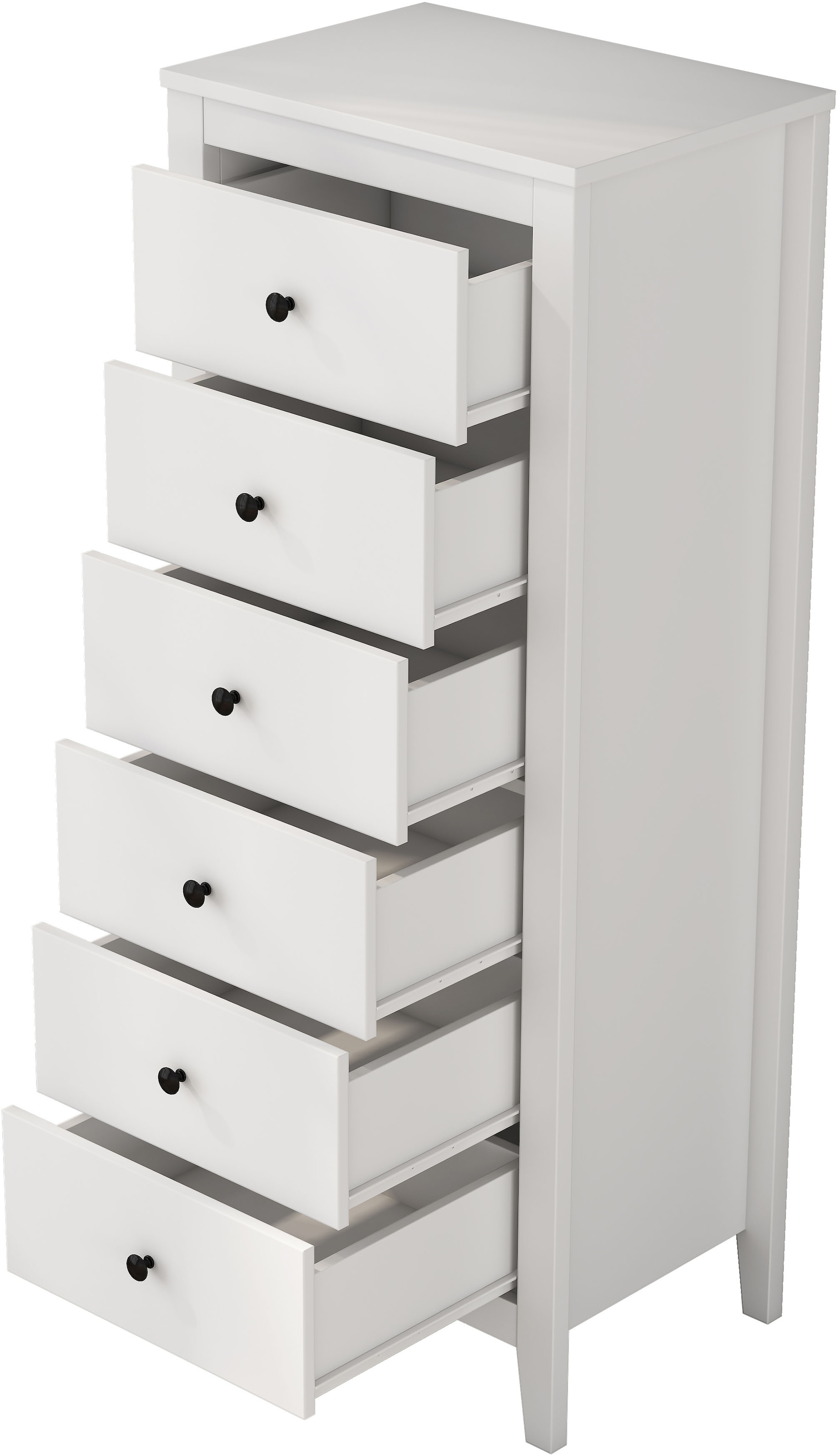 OTTO home Kombikommode »Borkum Sideboard Anrichte mit 6 Schubladen Landhaus weiß Bestseller« hochwertige Griffe aus Metall,  Kommode Schrank Wäscheschrank mit 6 Schubladen