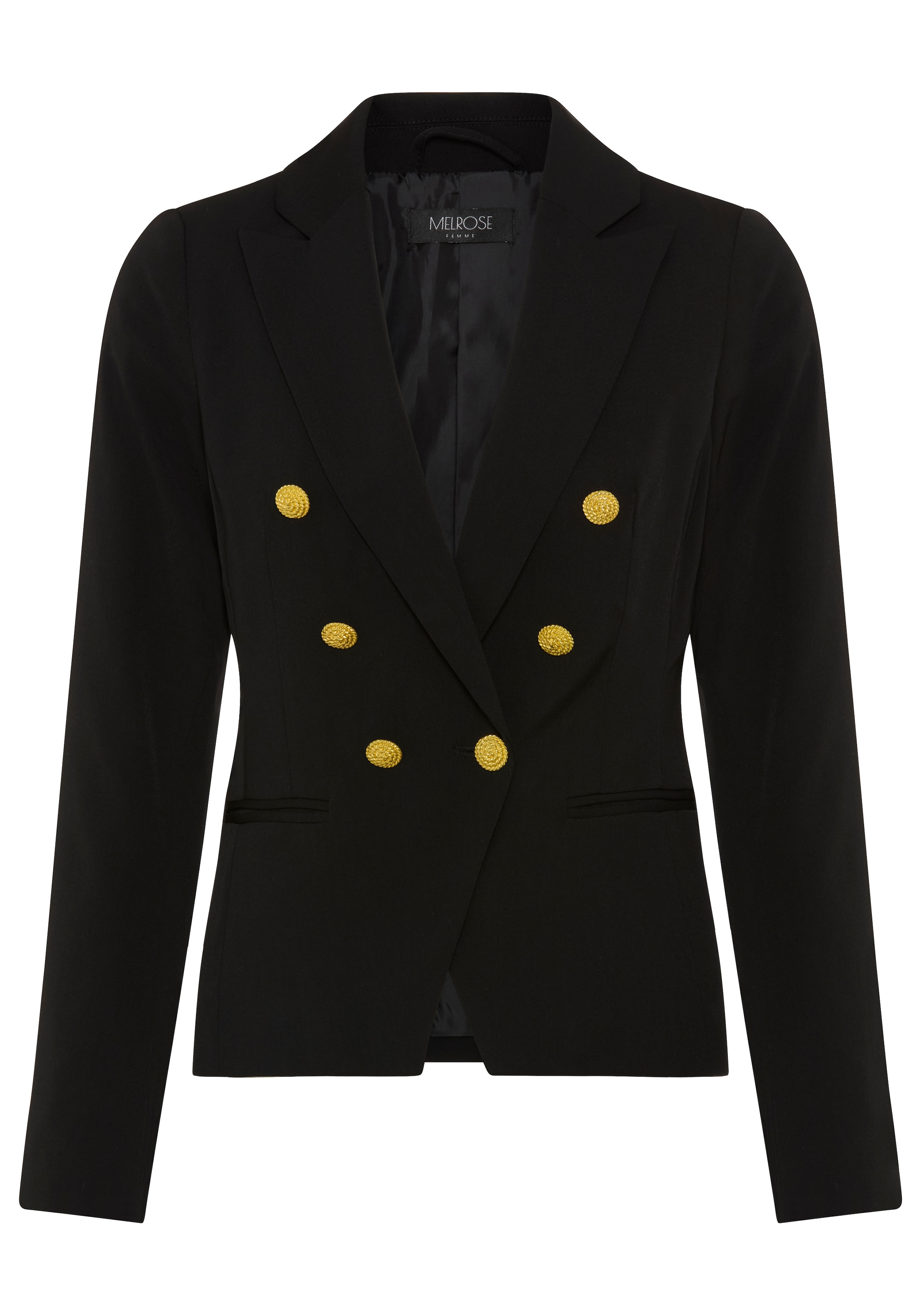 Melrose Jackenblazer mit goldfarbenen Knöpfen