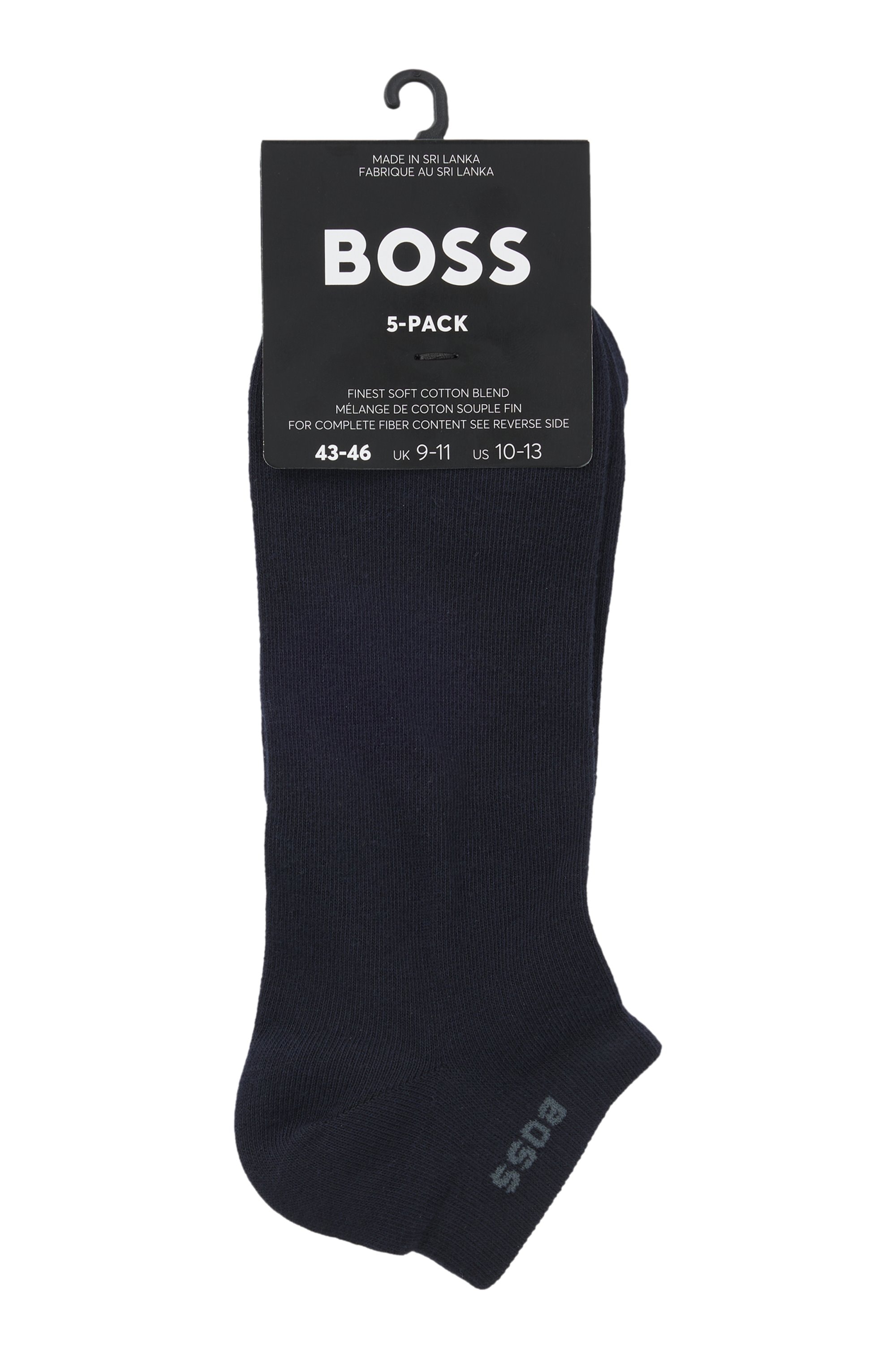 BOSS Sneakersocken »5P AS Uni CC«, (Packung, 5 Paar)