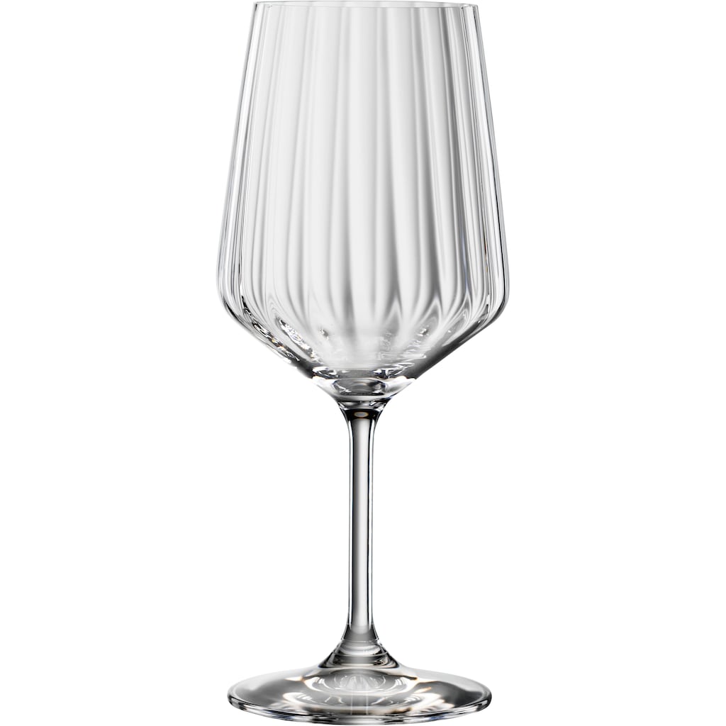 SPIEGELAU Rotweinglas »LifeStyle«, (Set, 4 tlg., Set bestehend aus 4 Gläsern)