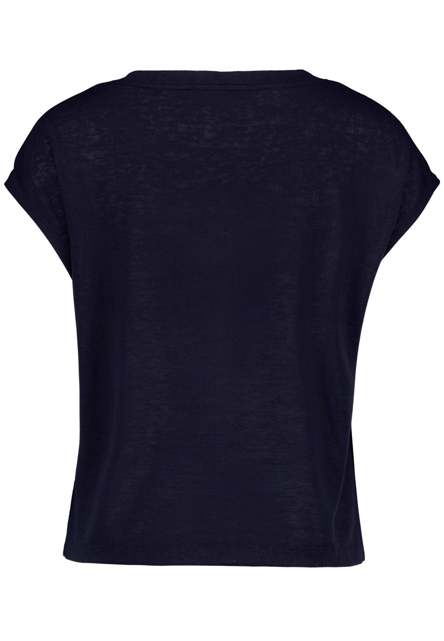 Zero Shirttop »Kurzarm-Shirt mit V-Ausschnitt«