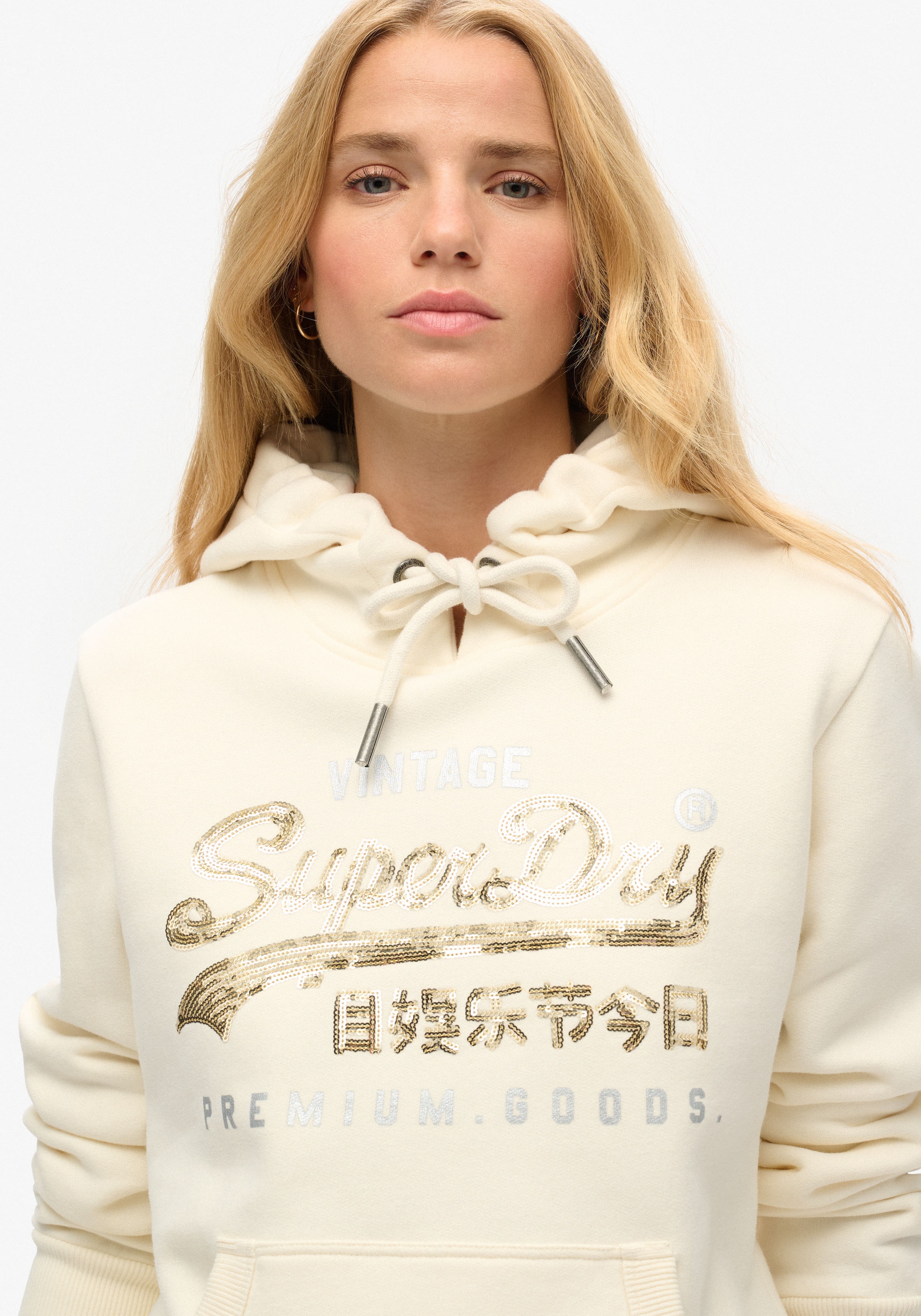 Superdry Kapuzensweatshirt »EMBELLISHED VL GRAPHIC HOOD«