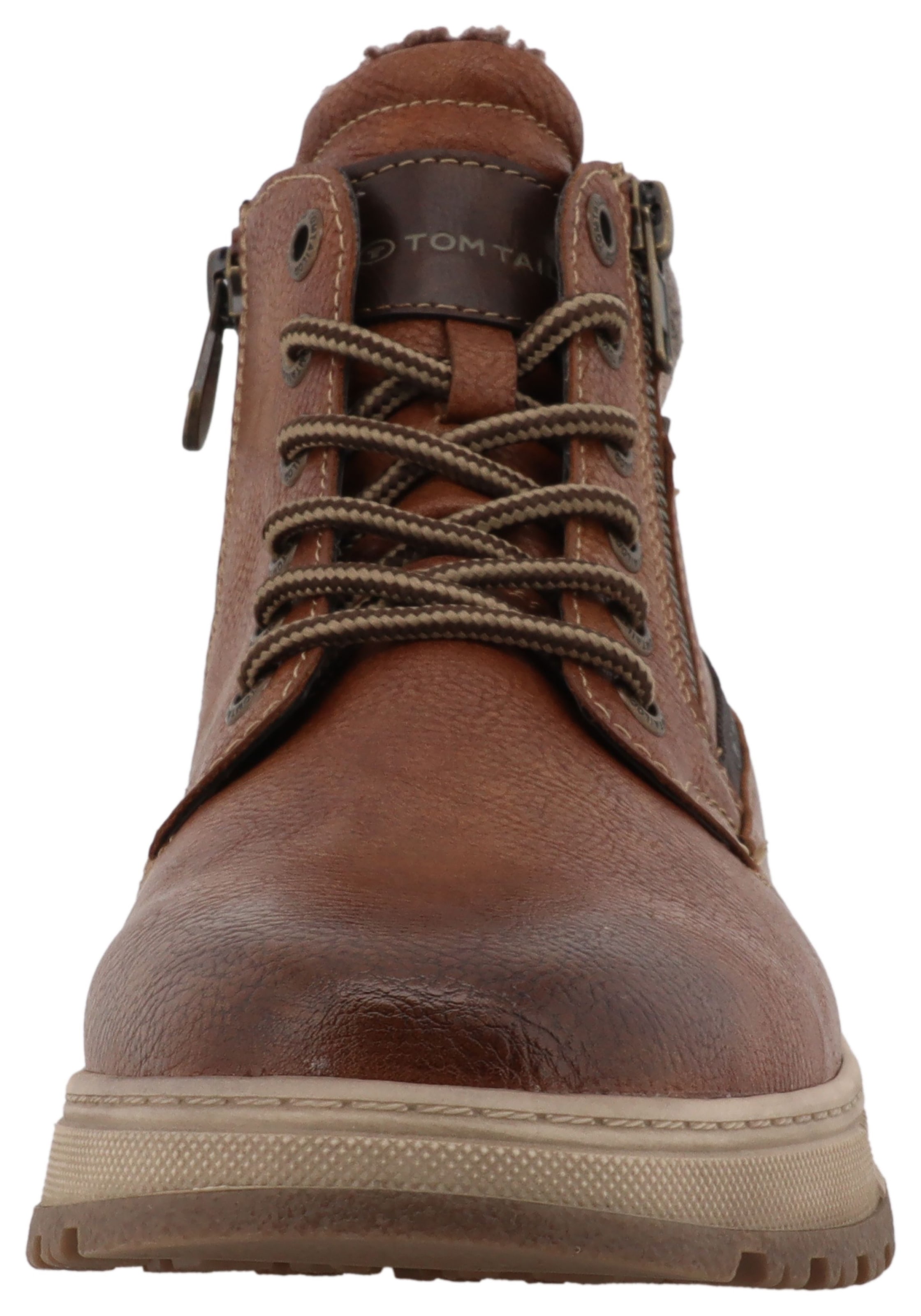 TOM TAILOR Winterboots  Schnürboots, Winterboots mit Reißverschluss