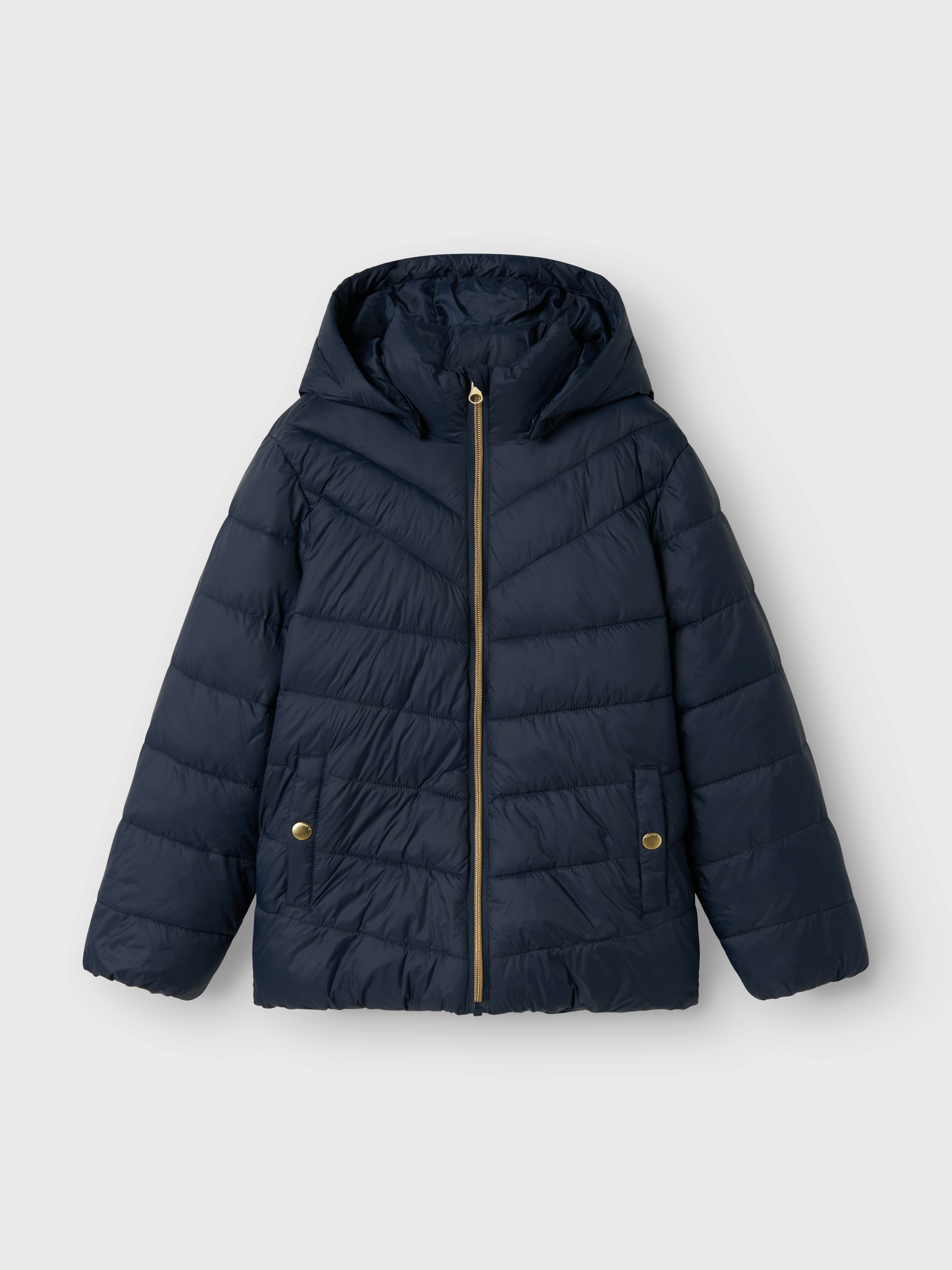 Steppjacke »NKFMONAY JACKET PB«, mit Kapuze