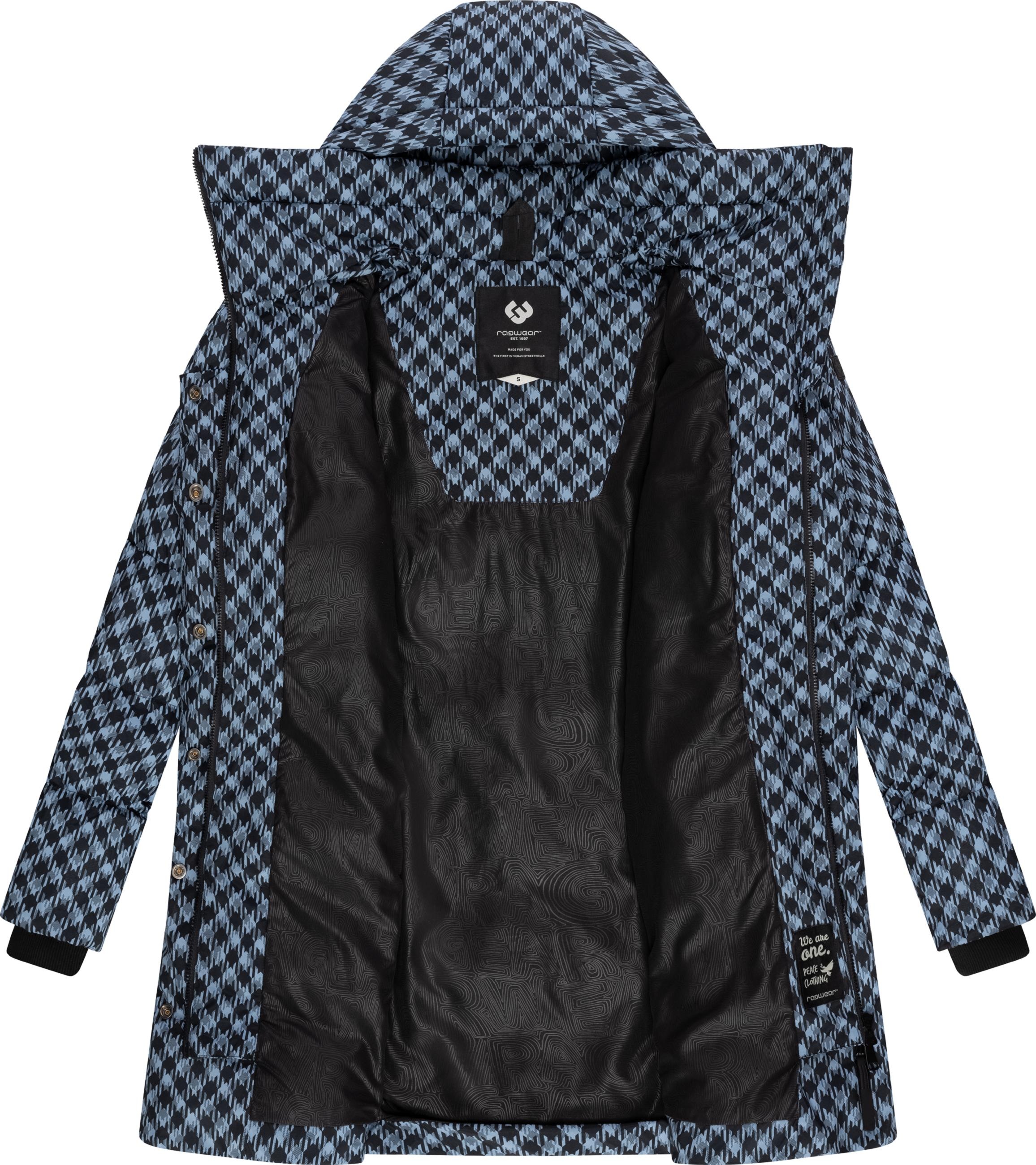 Ragwear Steppmantel »Steppmantel Niara Print«