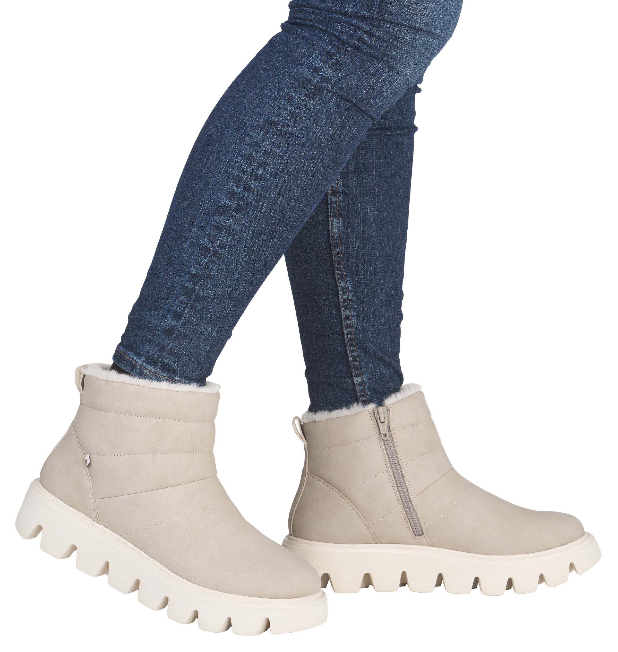 RIEKER Sport Winterboots  Schlupfboots, Stiefelette mit herausnehmbarer Soft-Einlage