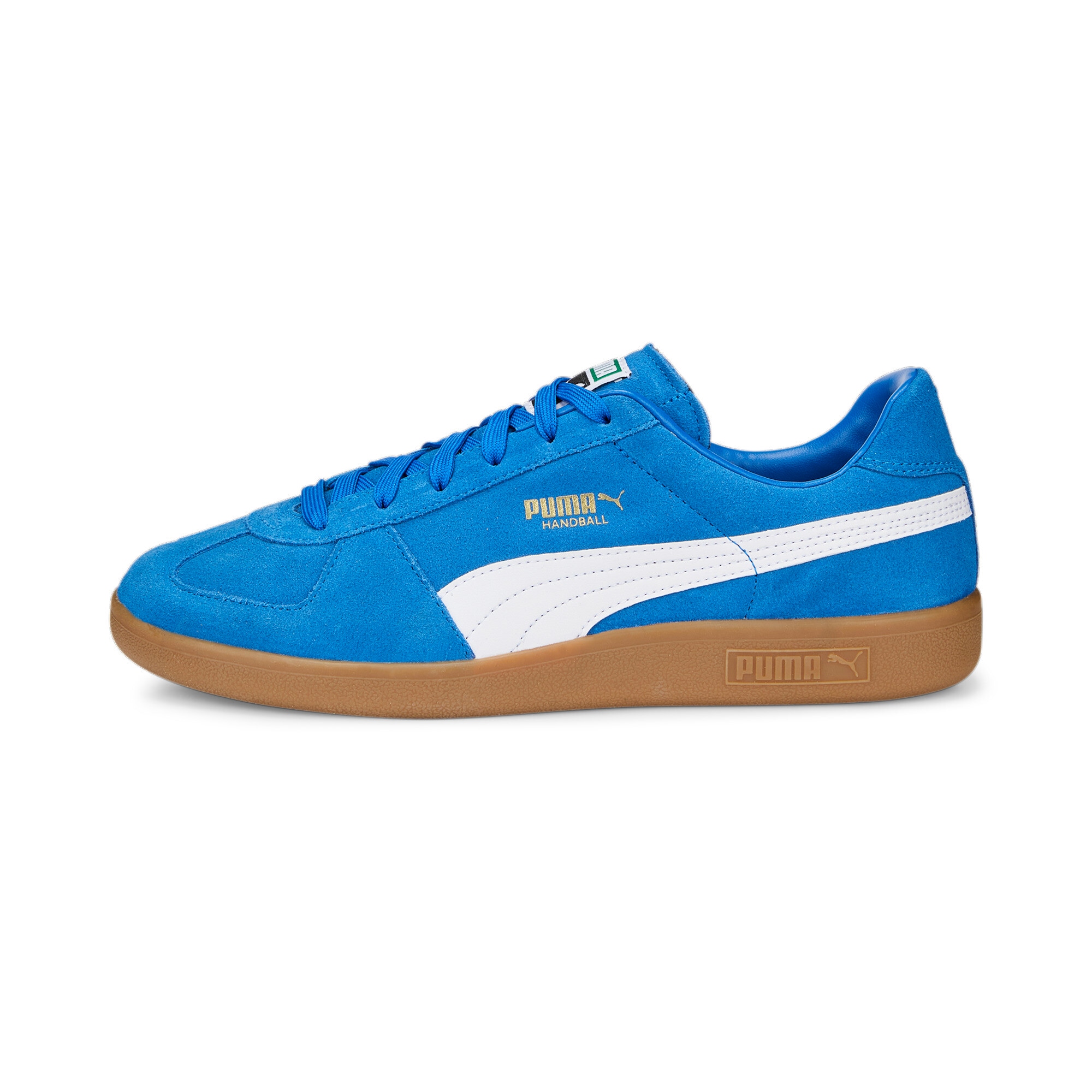 PUMA Sneaker »HANDBALL«  mit sportlichem Stil, mit Overlay im Zehenbereich, aus Veloursleder