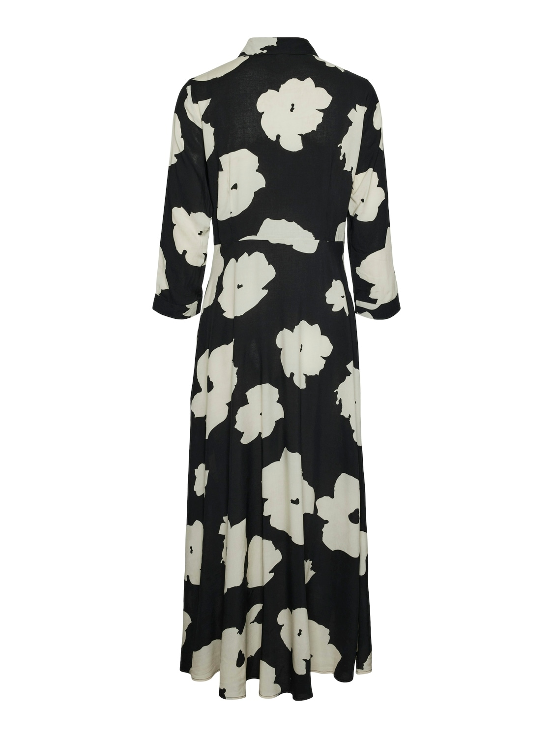 Y.A.S Hemdblusenkleid »YASSAVANNA LONG SHIRT DRESS«, mit 3/4 Ärmel