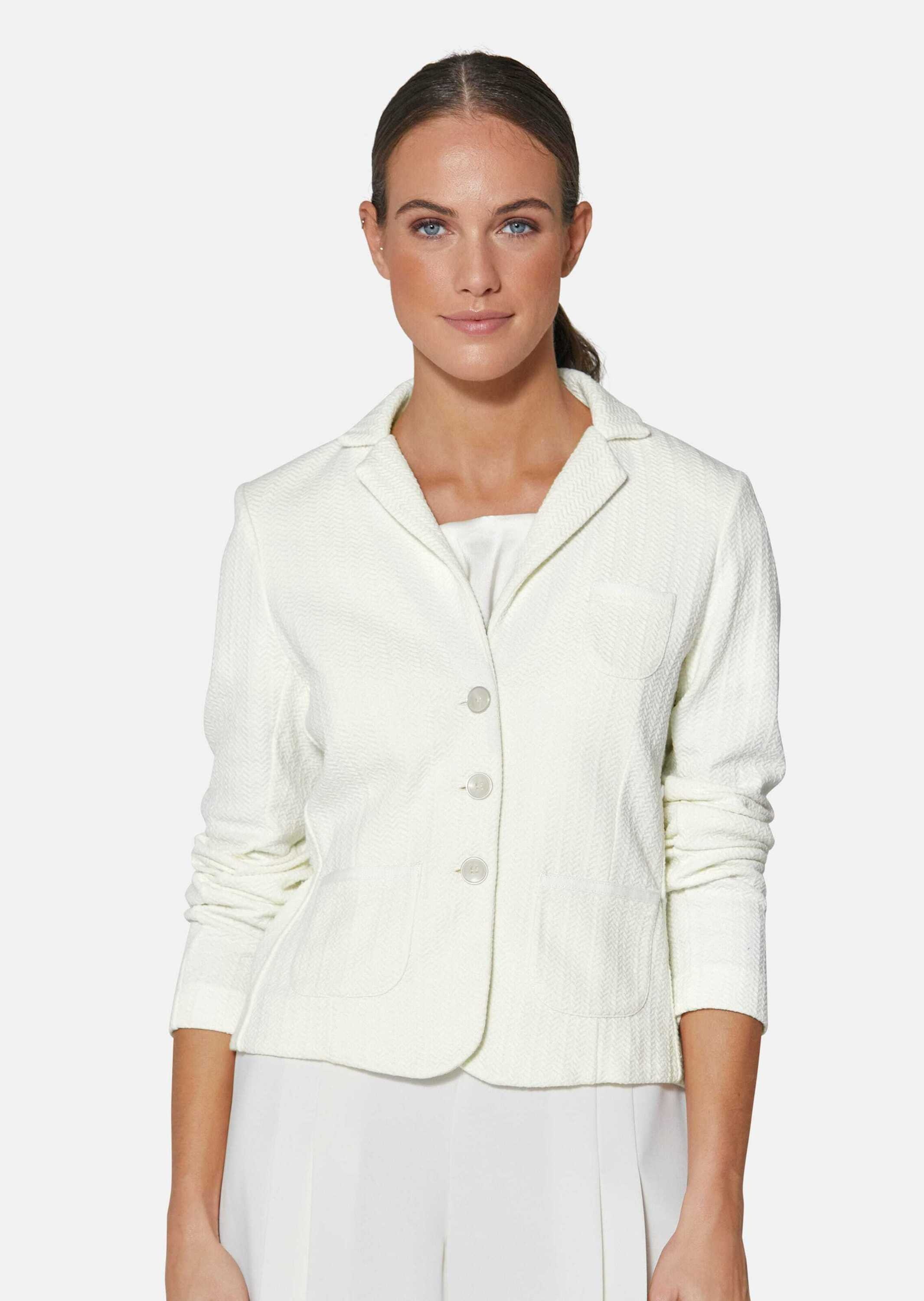 MADELEINE Jackenblazer »Jerseyblazer Kurzer Jerseyblazer mit modischer Struktur«