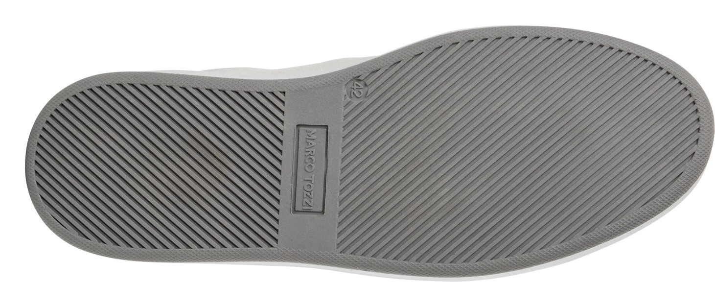 MARCO TOZZI by GMK Sneaker, Freizeitschuh, Halbschuh, Schnürschuh mit Ziernähten