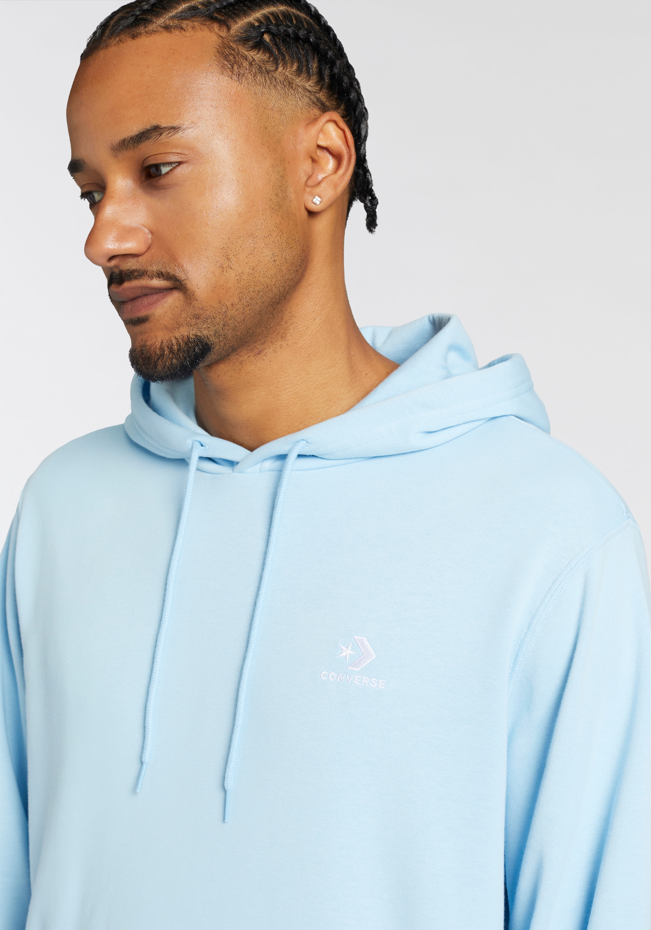 Converse Kapuzensweatshirt , mit Kängurutasche, in Oversize-Passform
