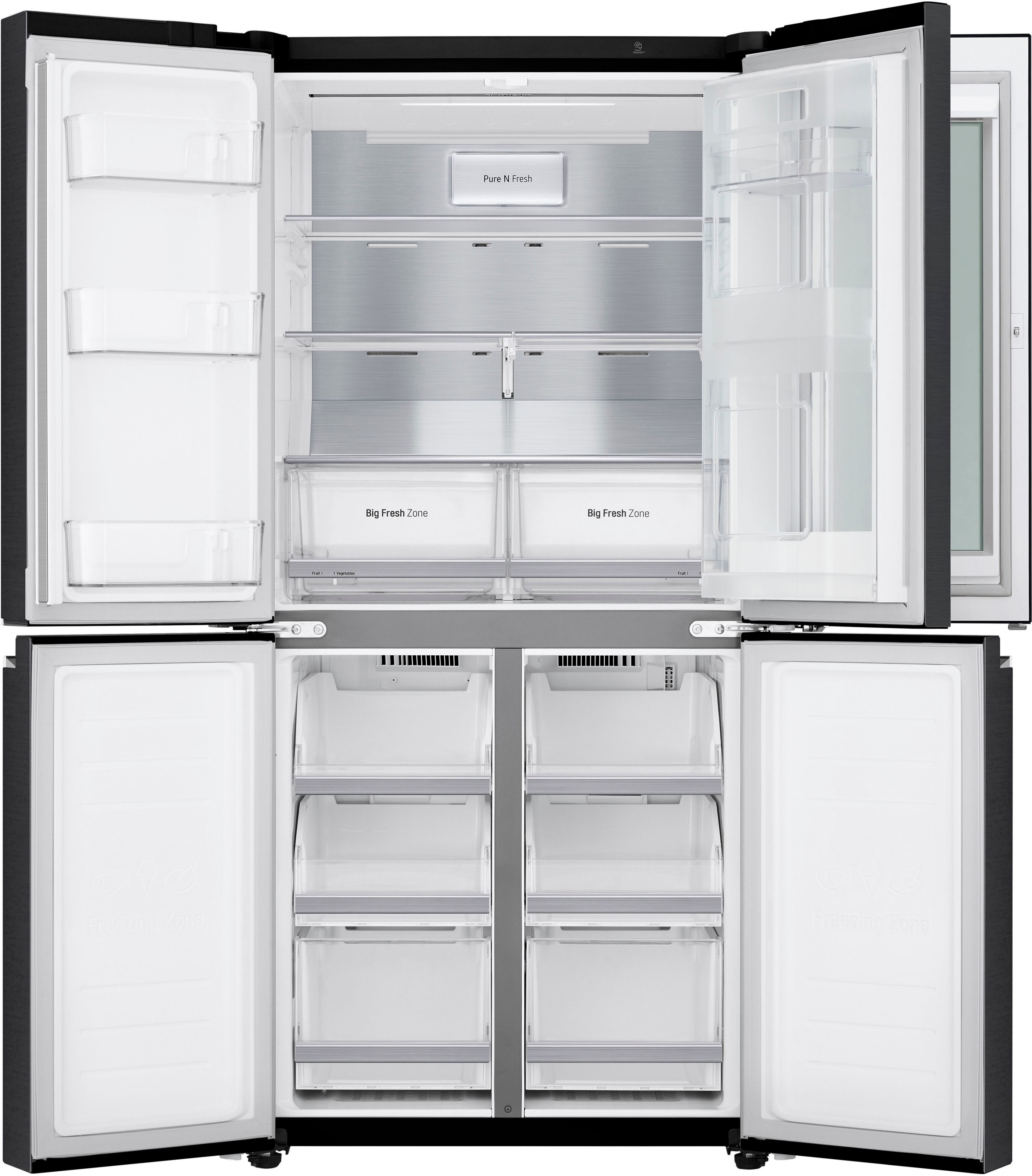 LG Multi Door »GMQ844MC5E«, InstaView™