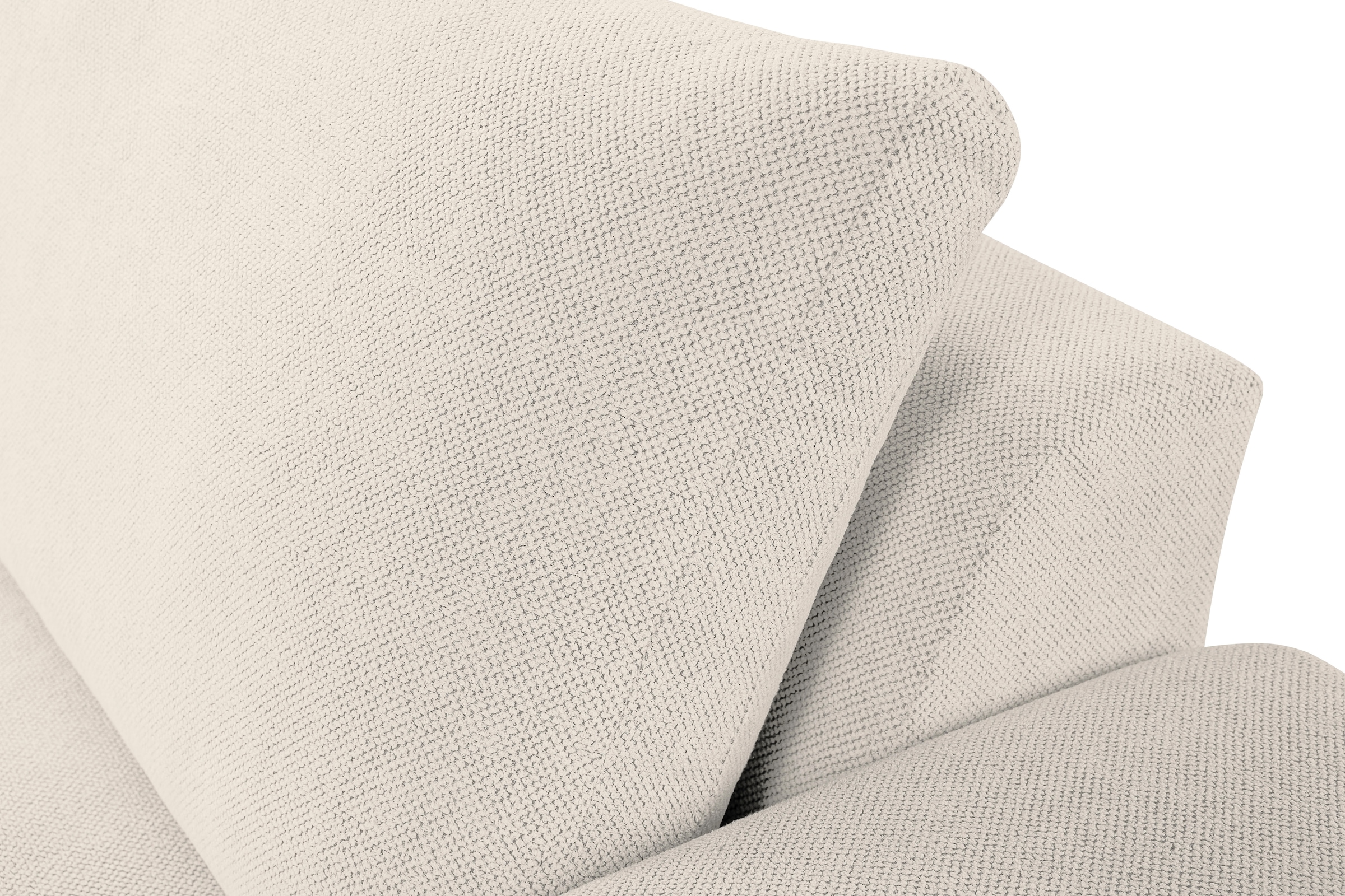 WERK2 Ecksofa »Rio, elegant & bequem, Breite 262 cm, L-Form« Puristisches Design mit maximalem Komfort