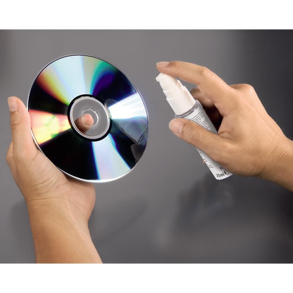 Hama Reinigungs-CD »CD-/DVD-Reparatur- & Reinigungsset«