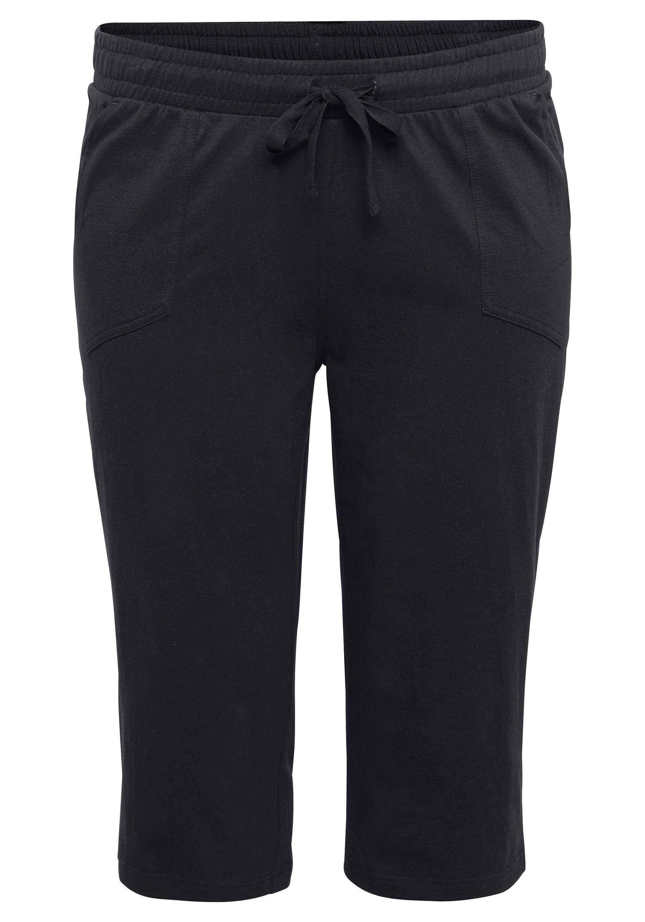 Sheego Caprihose »Caprihose mit Schlupfbund«