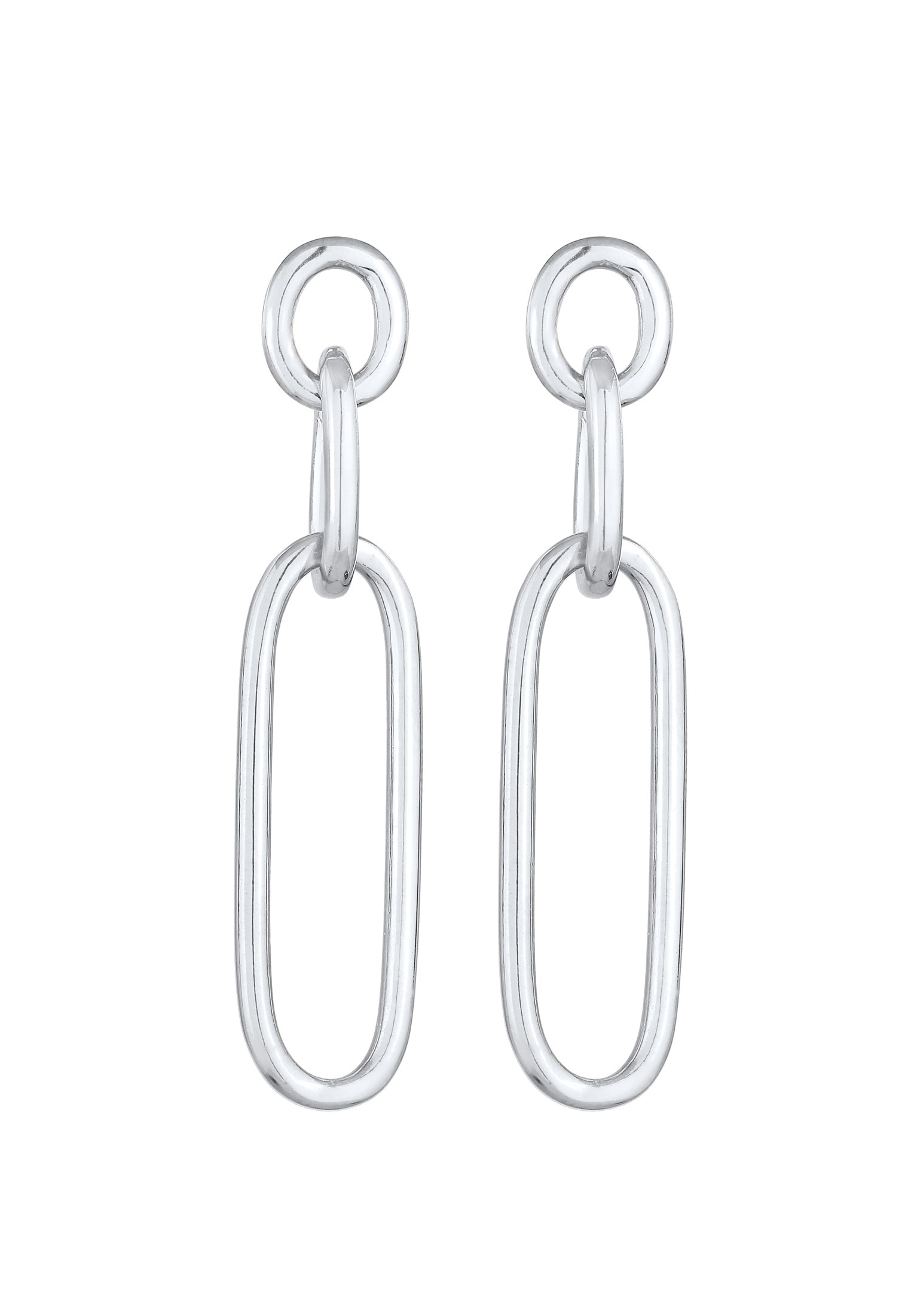 Elli Paar Ohrstecker »Ohrringe Glieder Basic Hänger Blogger 925 Silber«