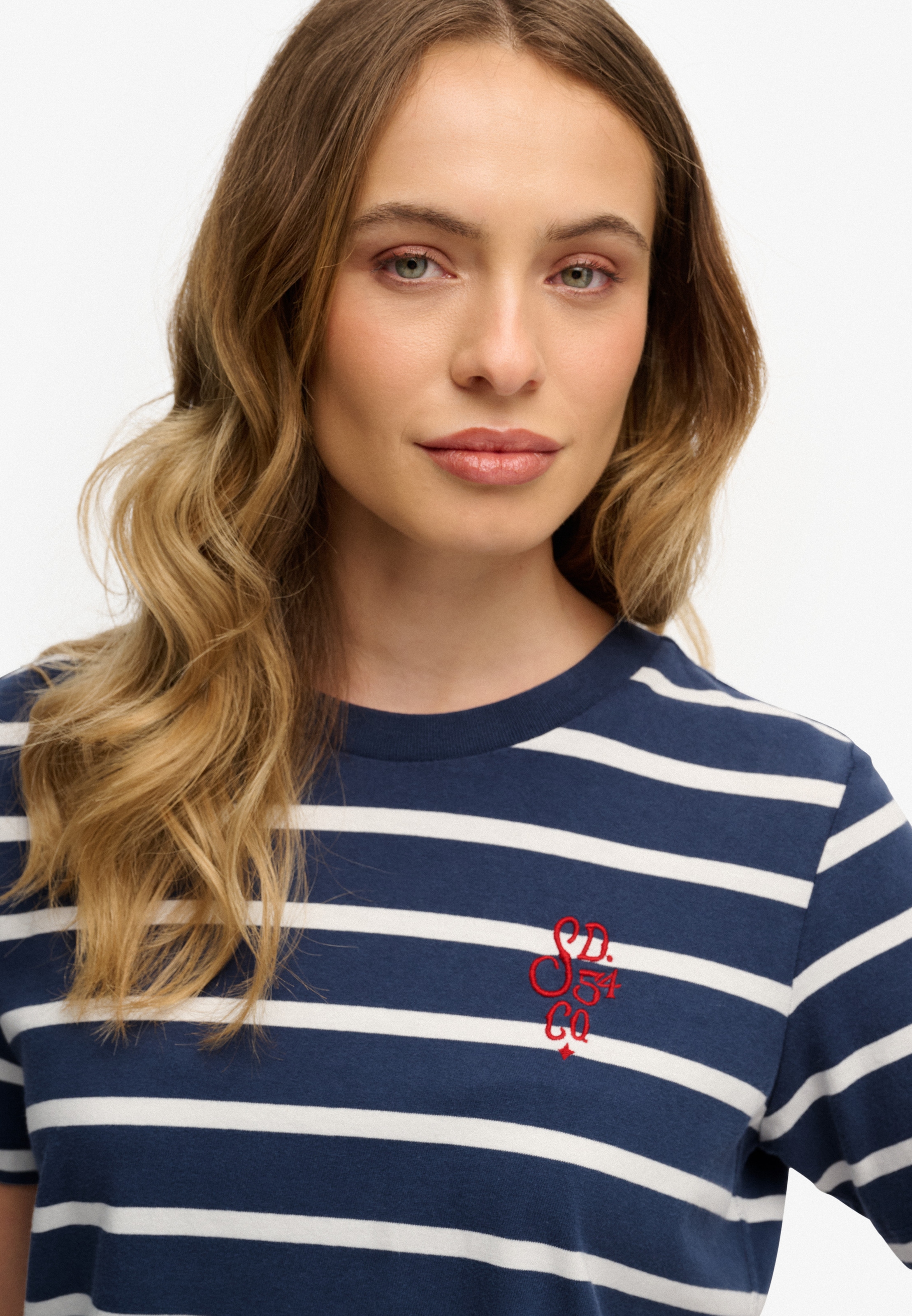 Superdry Kurzarmshirt »Heritage Hamptons Stripe Tee«