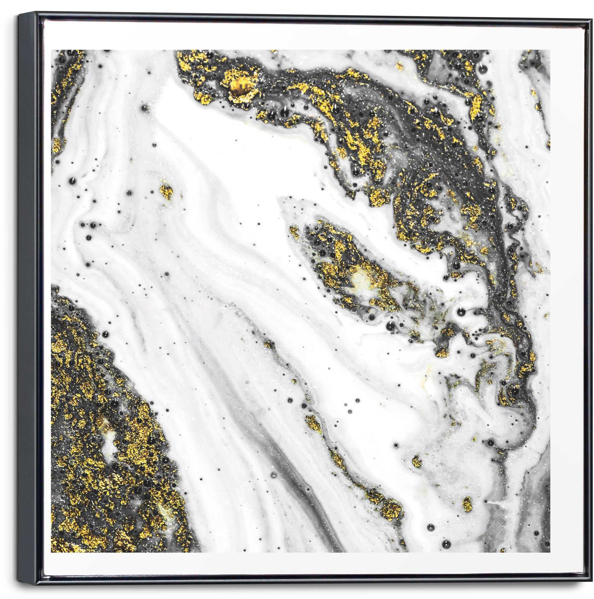 Reinders! Leinwandbild »Leinwandbild Marmor Optik Glamourös - Modern - Stilvoll«, Muster, (1 St.)