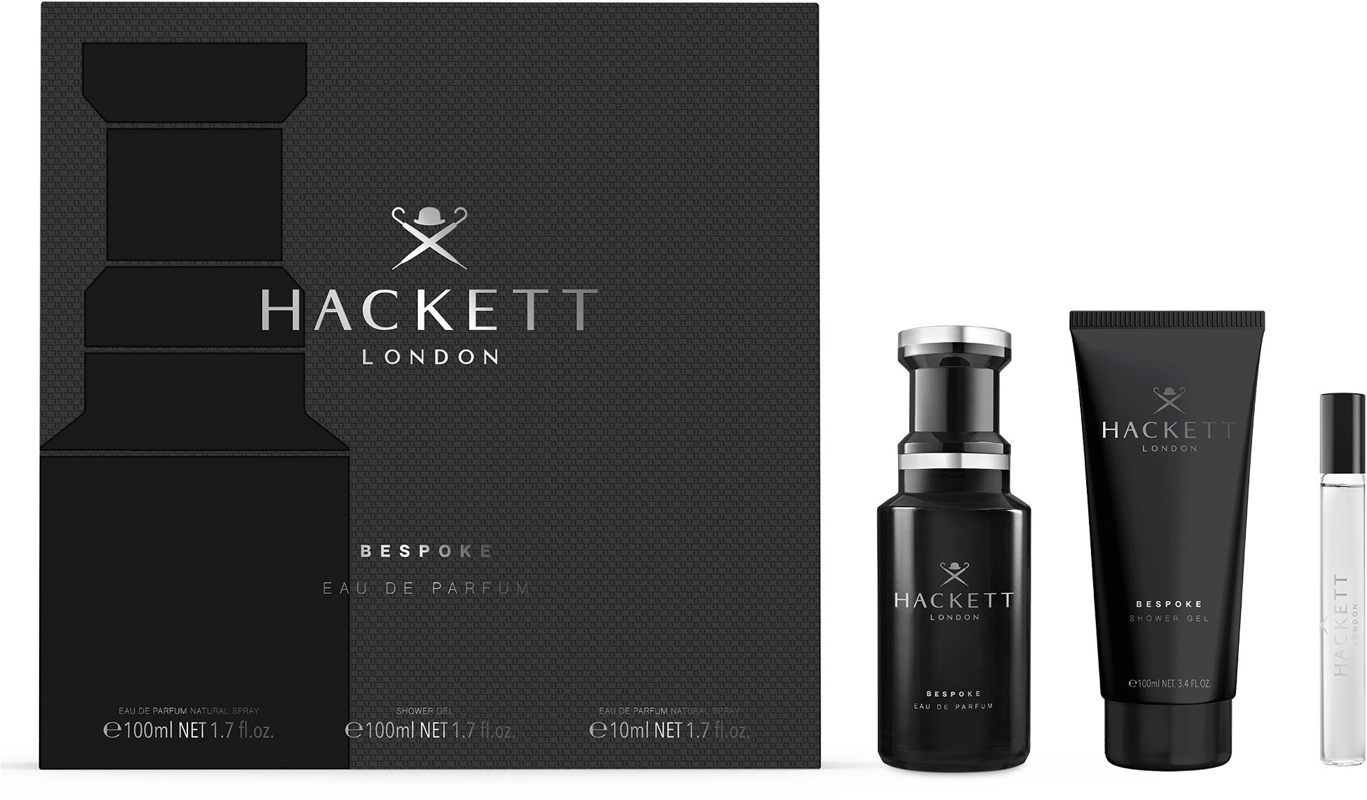 Hackett London Herren Duft-Set »HACKETT ABSOLUTE Gift Set« mit einzigartiger Komposition in blau