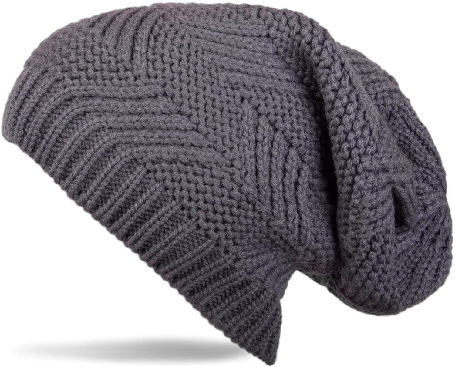 styleBREAKER Strickmütze »Strick Beanie Mütze mit Struktur« 1 Stk.