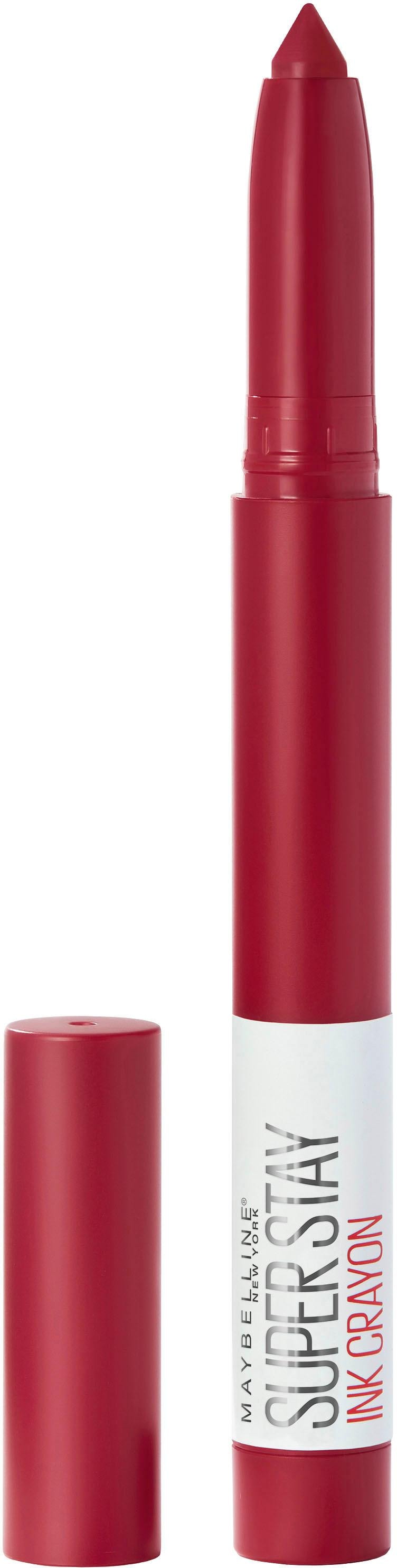 MAYBELLINE NEW YORK Lippenstift »Super Stay Ink Crayon«, mit natürlichen Inhaltstoffen