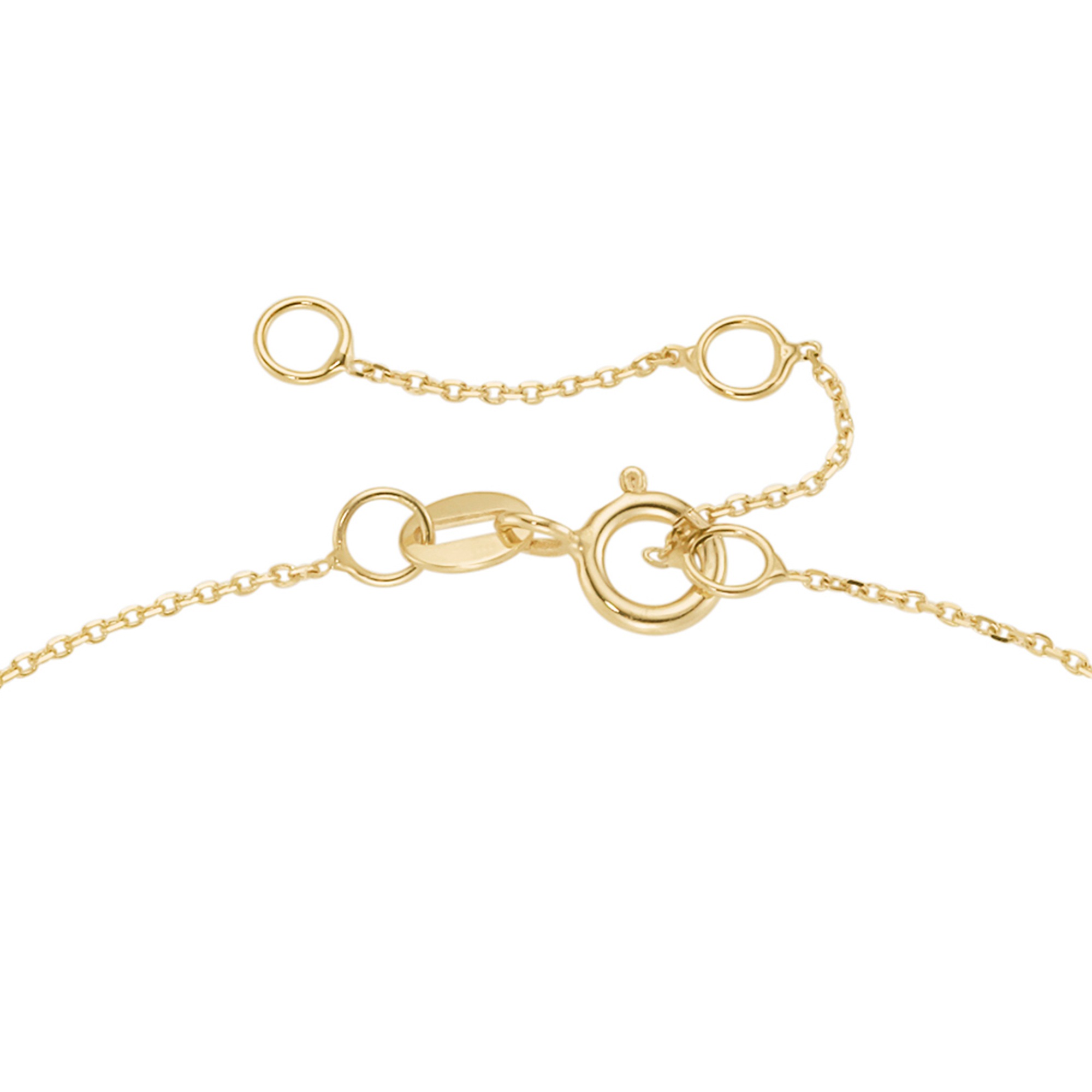 Luigi Merano Armband »Armband mit farbigen Zirkonia, Gold 585«