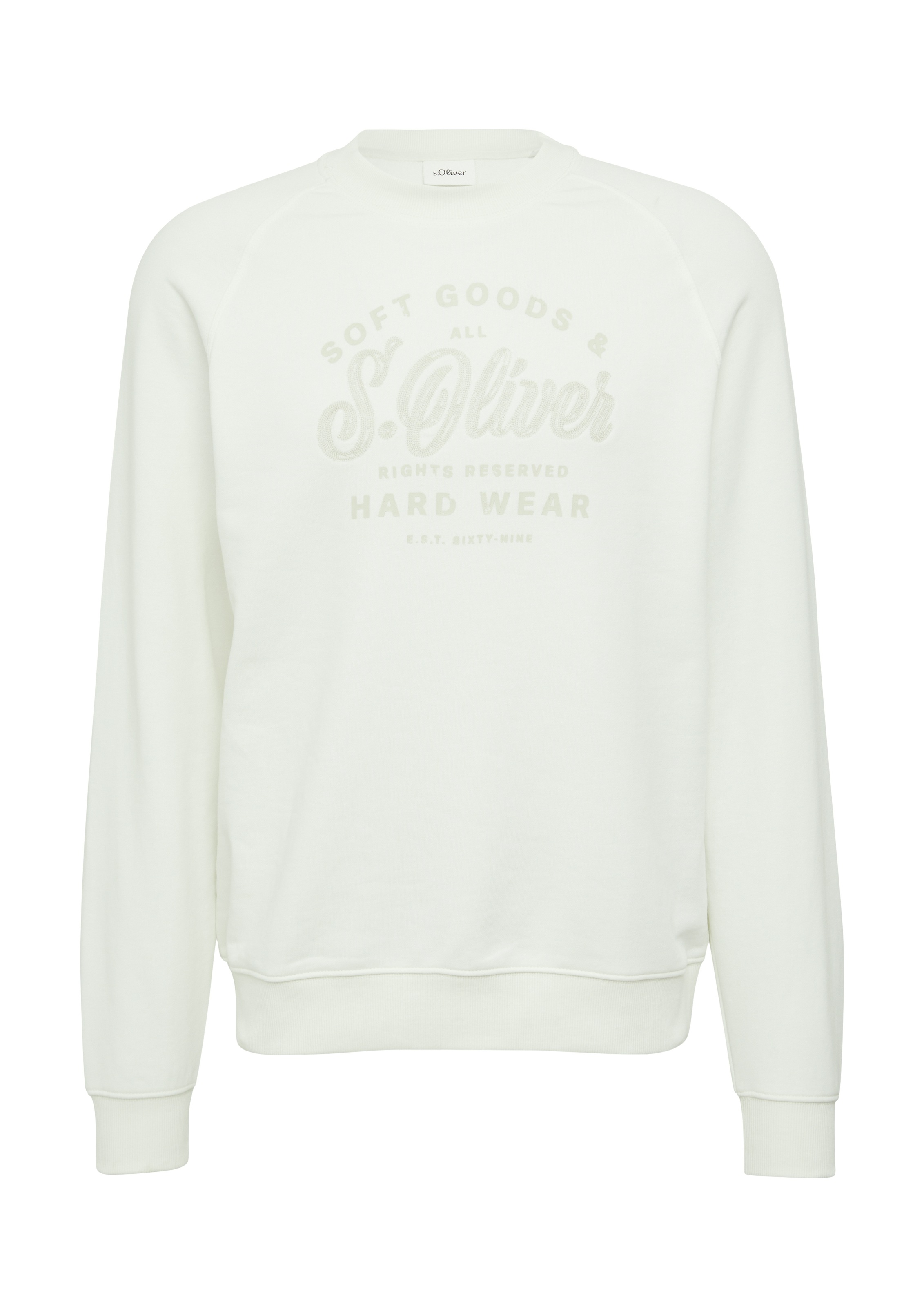s.Oliver Sweater, mit Logo-Druck