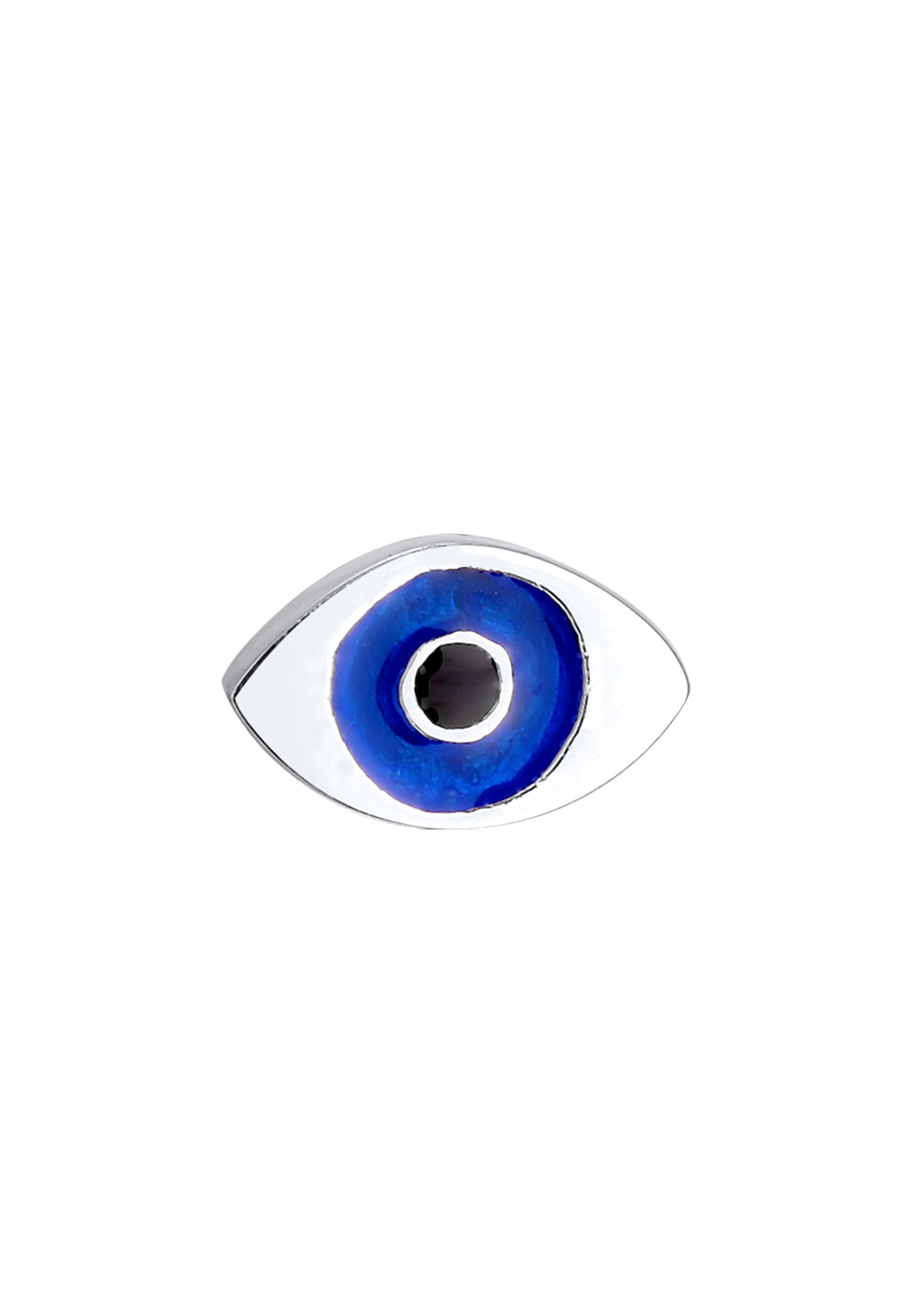 Elli Piercing-Set »Ohrringe Single Ohrstecker Evil Eye Symbol Emaille 925 Silber«
