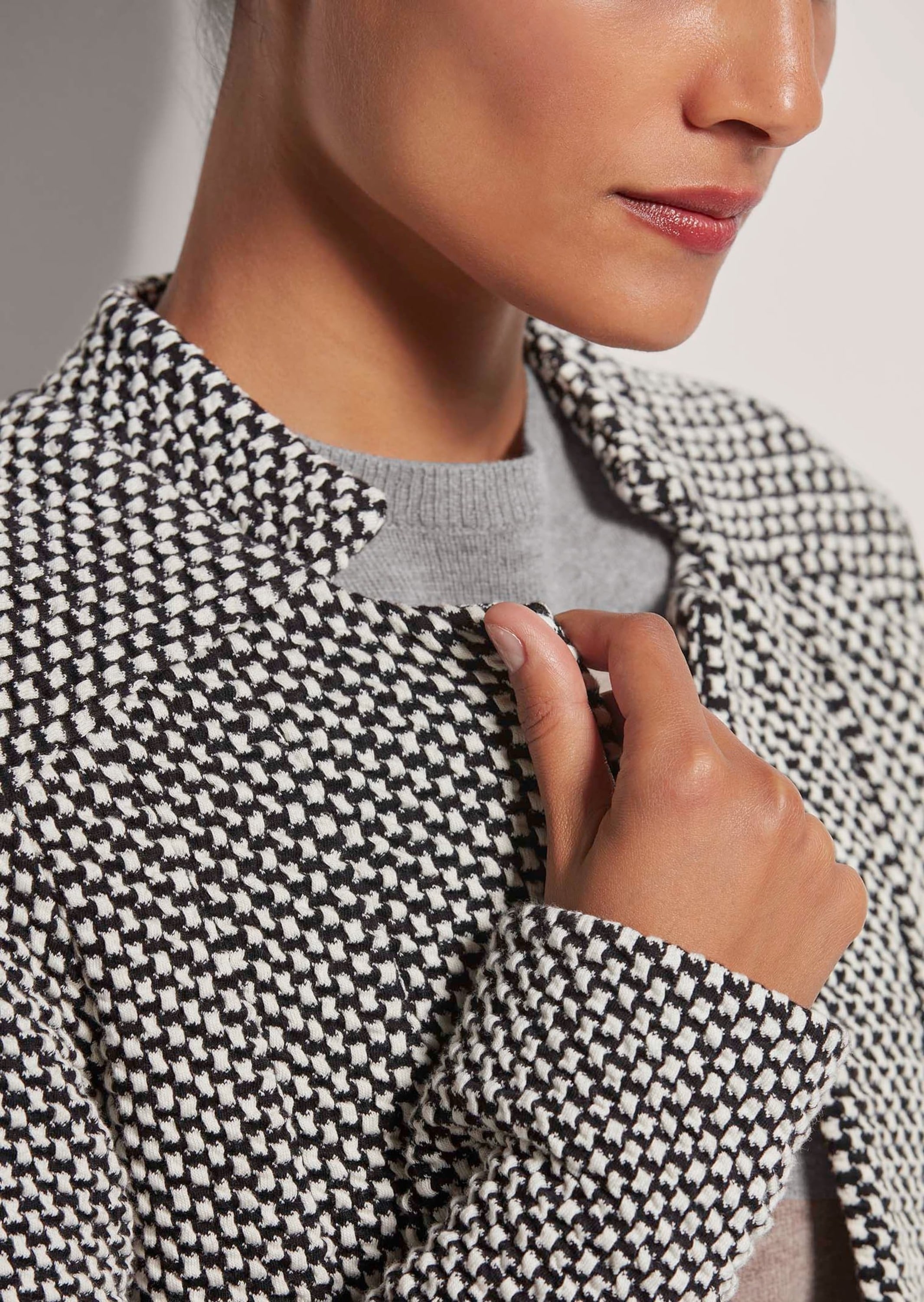 MADELEINE Jerseyblazer »Blazer Verschlussloser Kurzblazer«