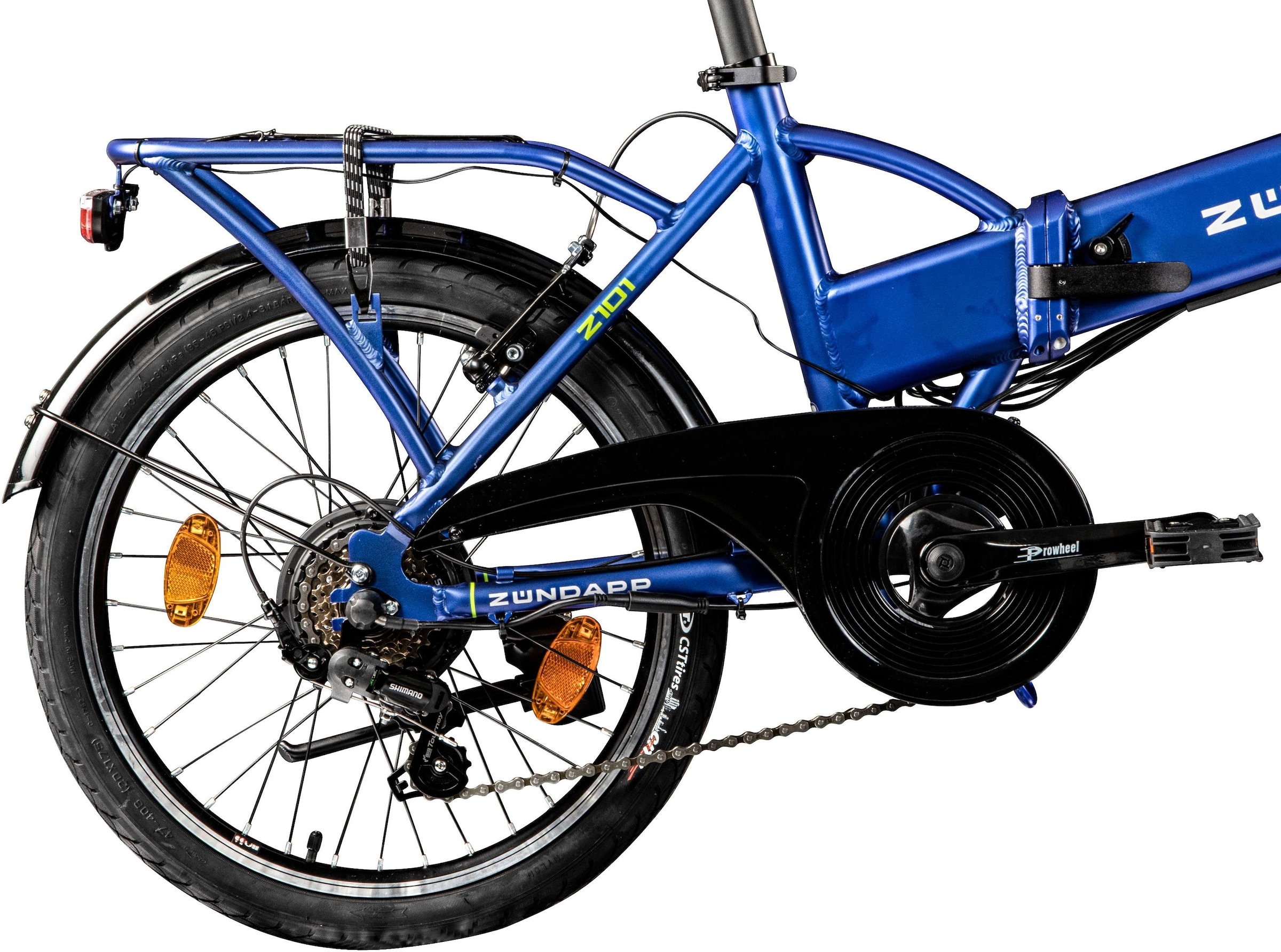 Zündapp E-Bike »Z101«, 6 Gang, Shimano, Tourney, Heckmotor 250 W, Pedelec, Elektrofahrrad für Damen u. Herren