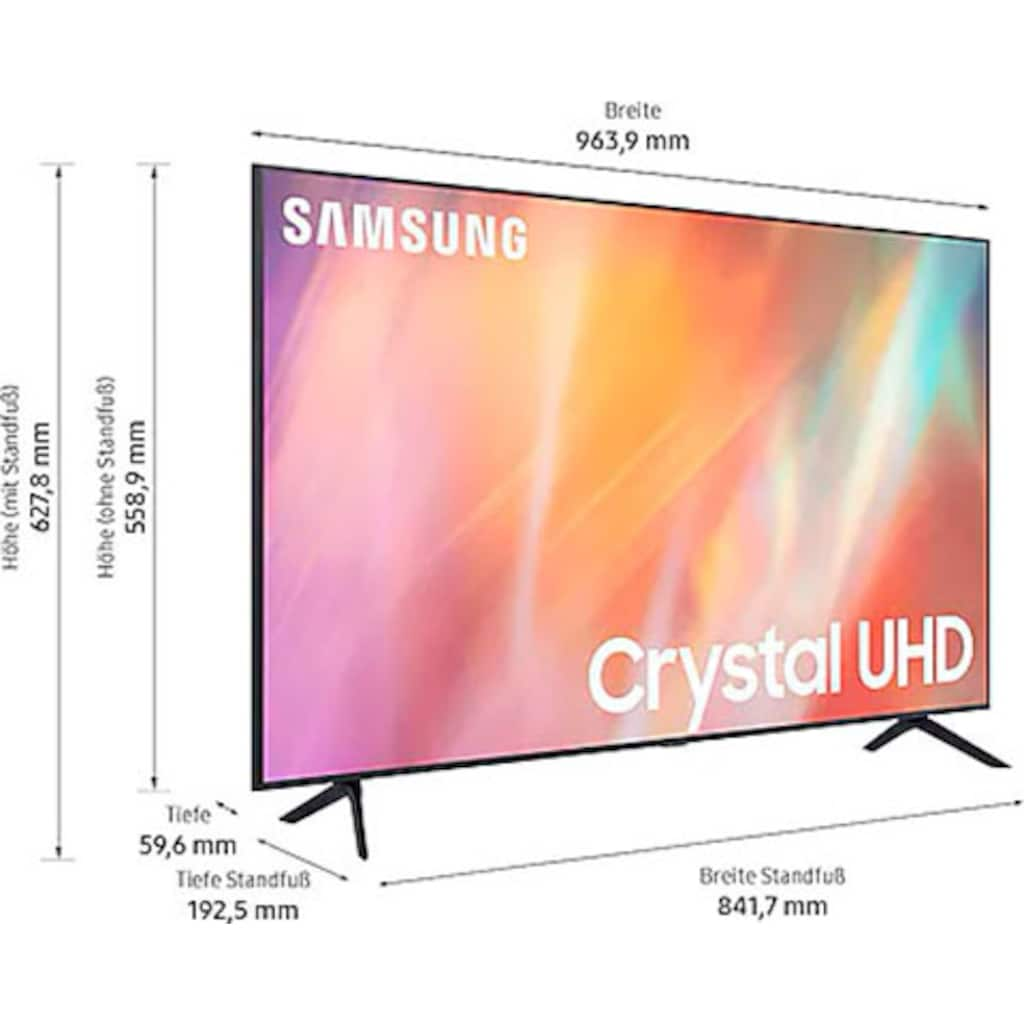 Samsung LED-Fernseher »GU43AU7199U«, 108 cm/43 Zoll, 4K Ultra HD, Smart-TV