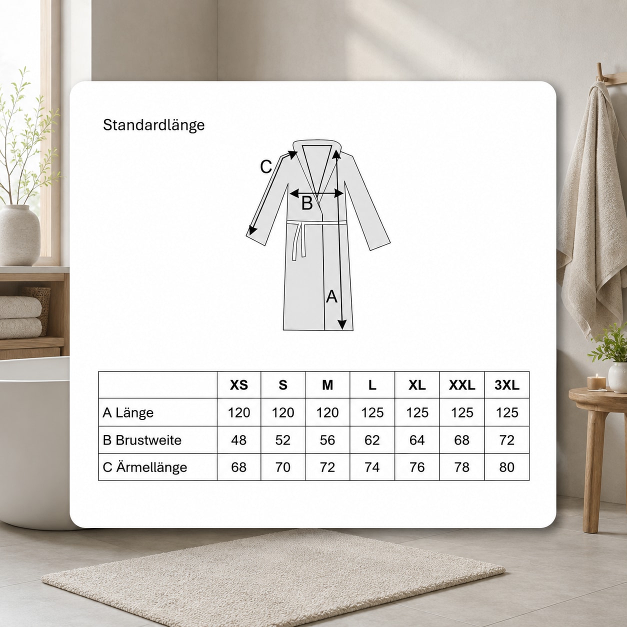OTTO home Unisex-Bademantel »Anna Leo, ideal für Sauna & Spa, Hotelbademantel, Morgenmantel« 1 Stk. für Damen & Herren, mit Taschen, S-3XL, mit trendigem Animal-Print