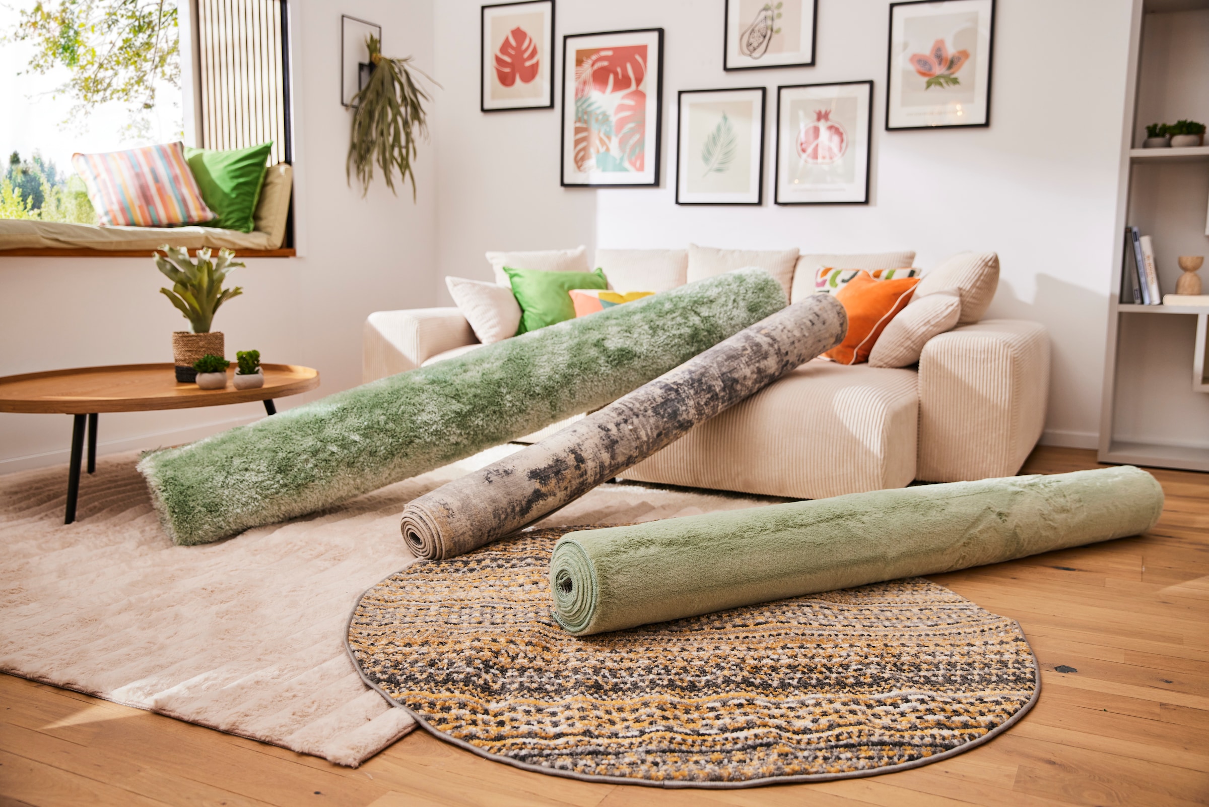 Bruno Banani Teppich »Dana Teppich, besonders weich und kuschelig, Kundenliebling«, rechteckig, 30 mm Höhe, uni, Mikrofaser Teppiche, Wohnzimmer, Schlafzimmer, Esszimmer