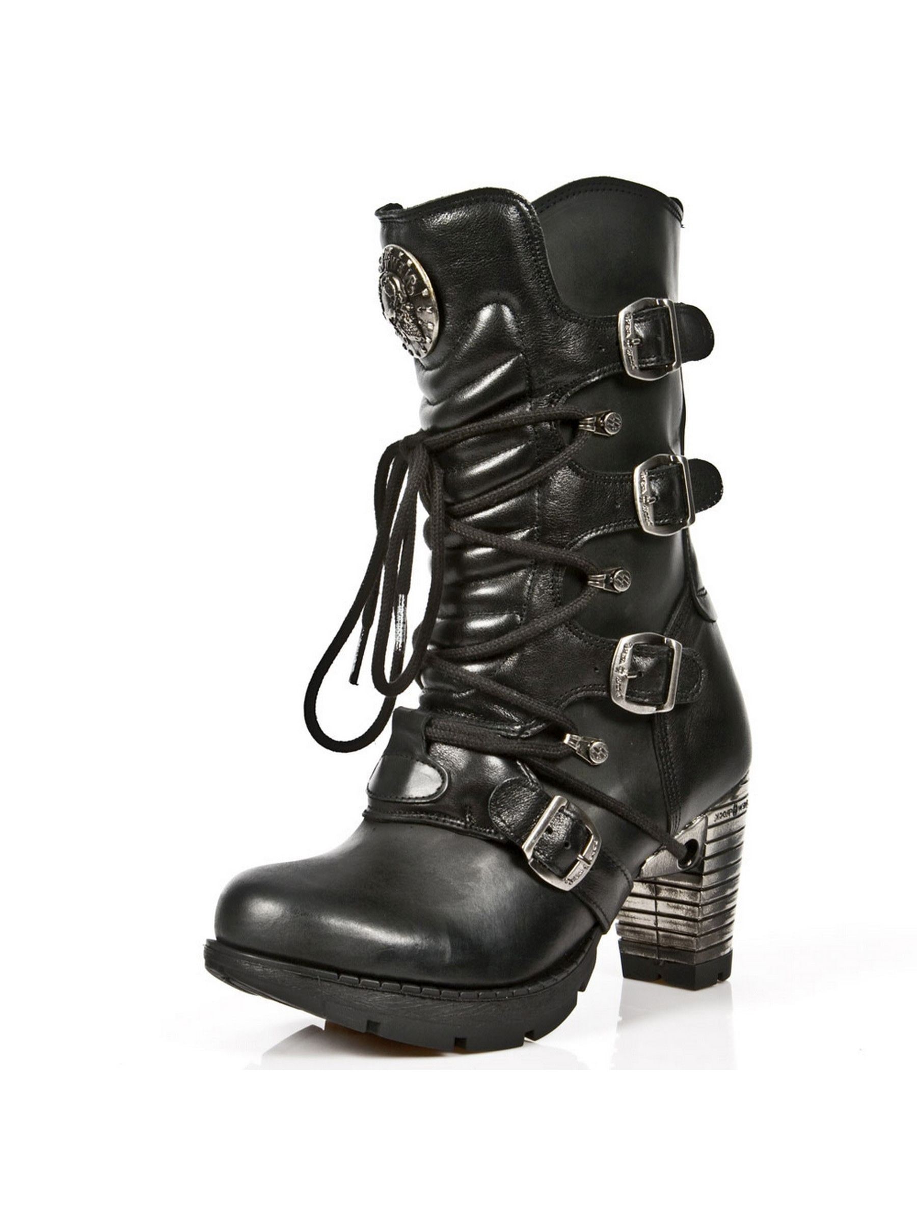 NEW ROCK Plateaustiefelette »High Heel Boots M-TR003-S1«  Handgefertigt, Made in Spain