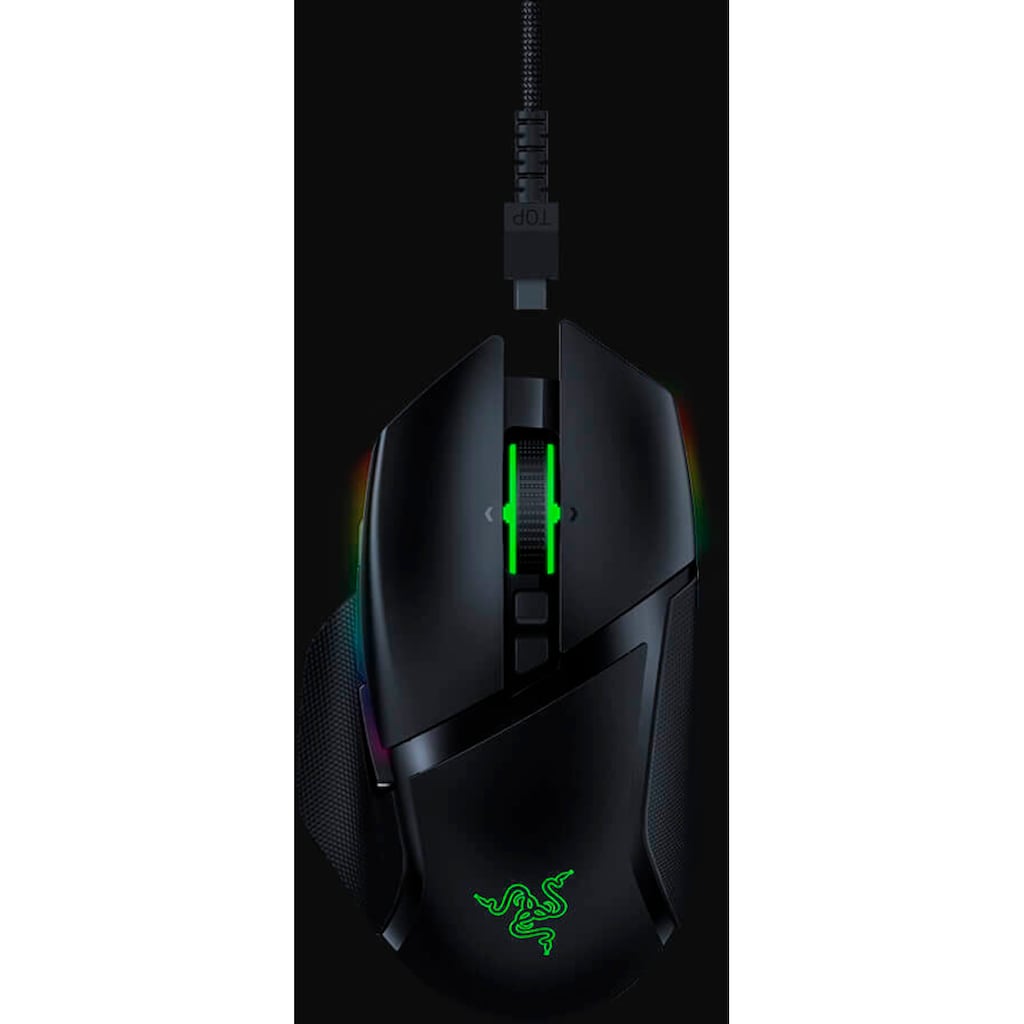 RAZER Maus »Basilisk Ultimate + Mouse Dock«, kabellos