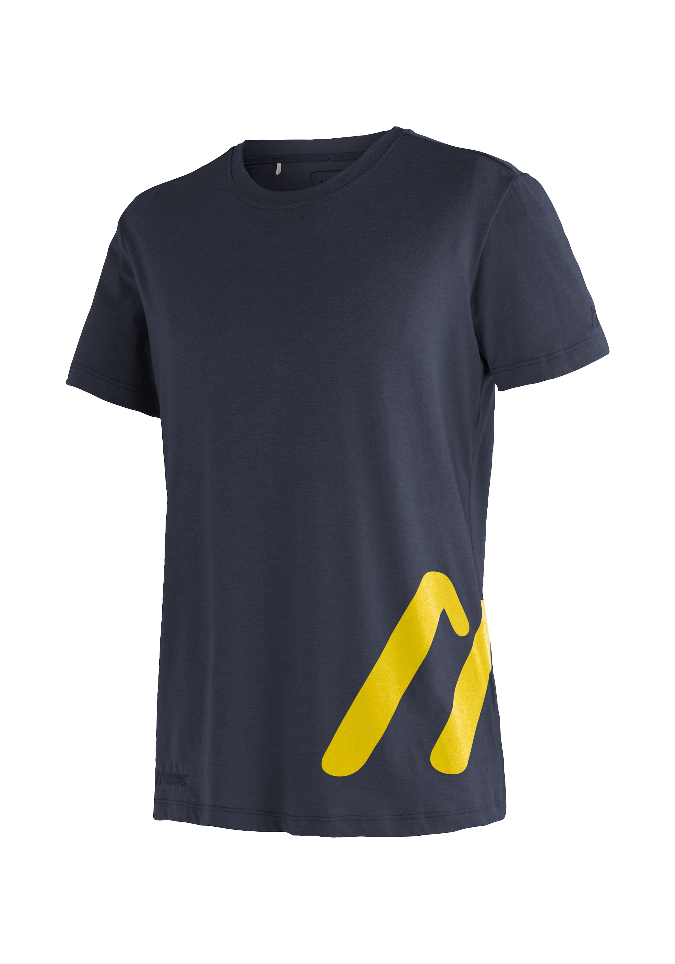 Maier Sports T-Shirt »Logo Kurzarmshirt und Freizeit Wandern OTTO bei für mit M«, online Print Herren shoppen Tee
