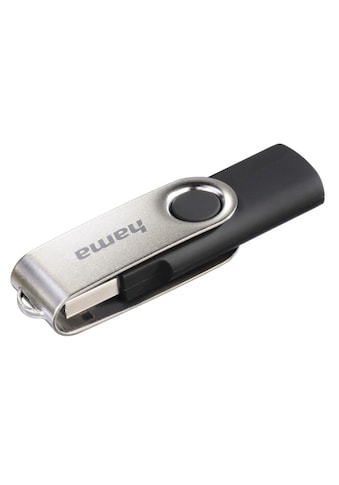 Hama USB-Stick »USB-Stick "Rotate", USB 2.0, 32GB, 10MB/s, Schwarz/Silber«,... kaufen
