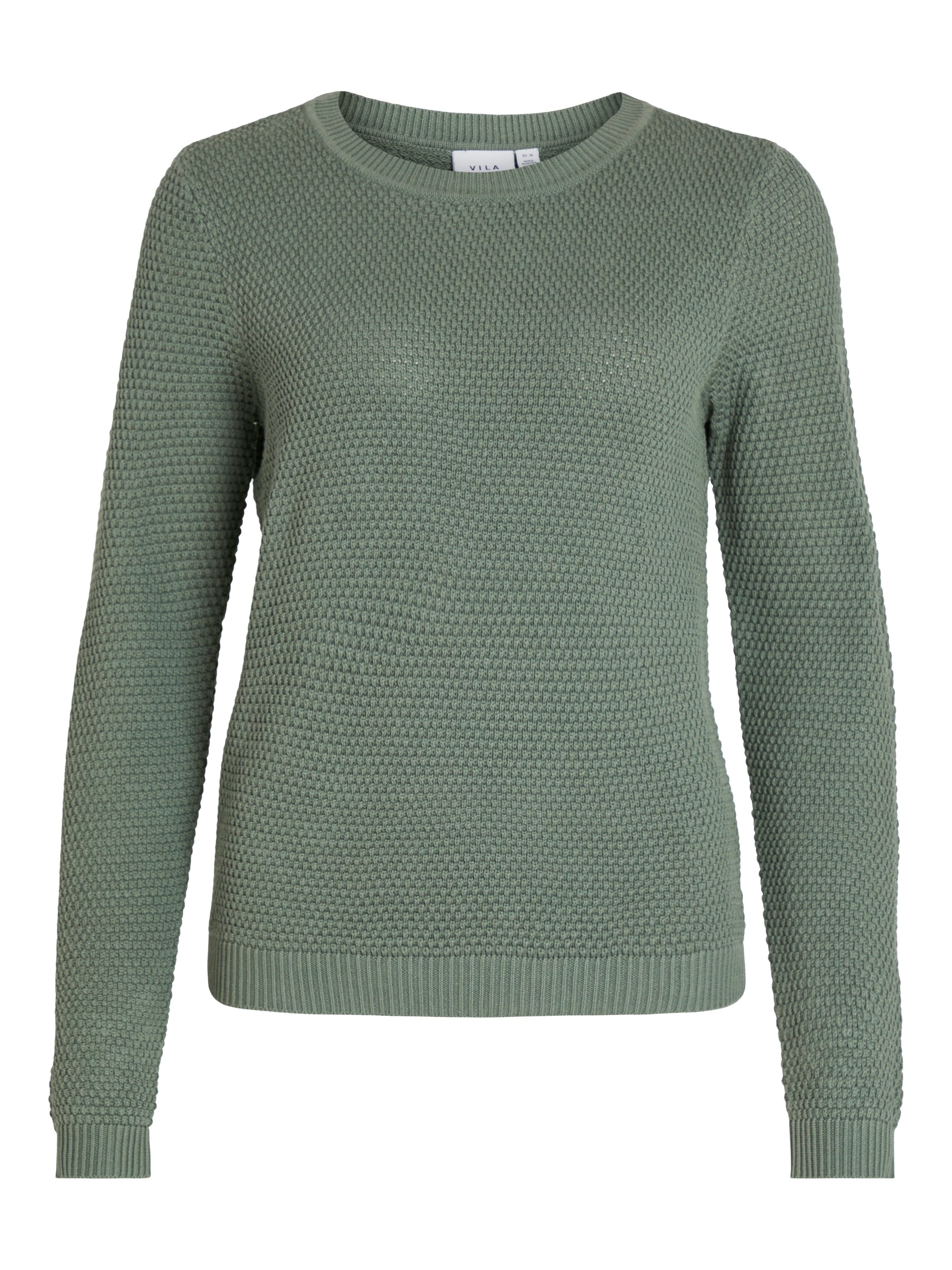 Vila Rundhalspullover »VIDALO O-NECK L/S KNIT TOP- NOOS«