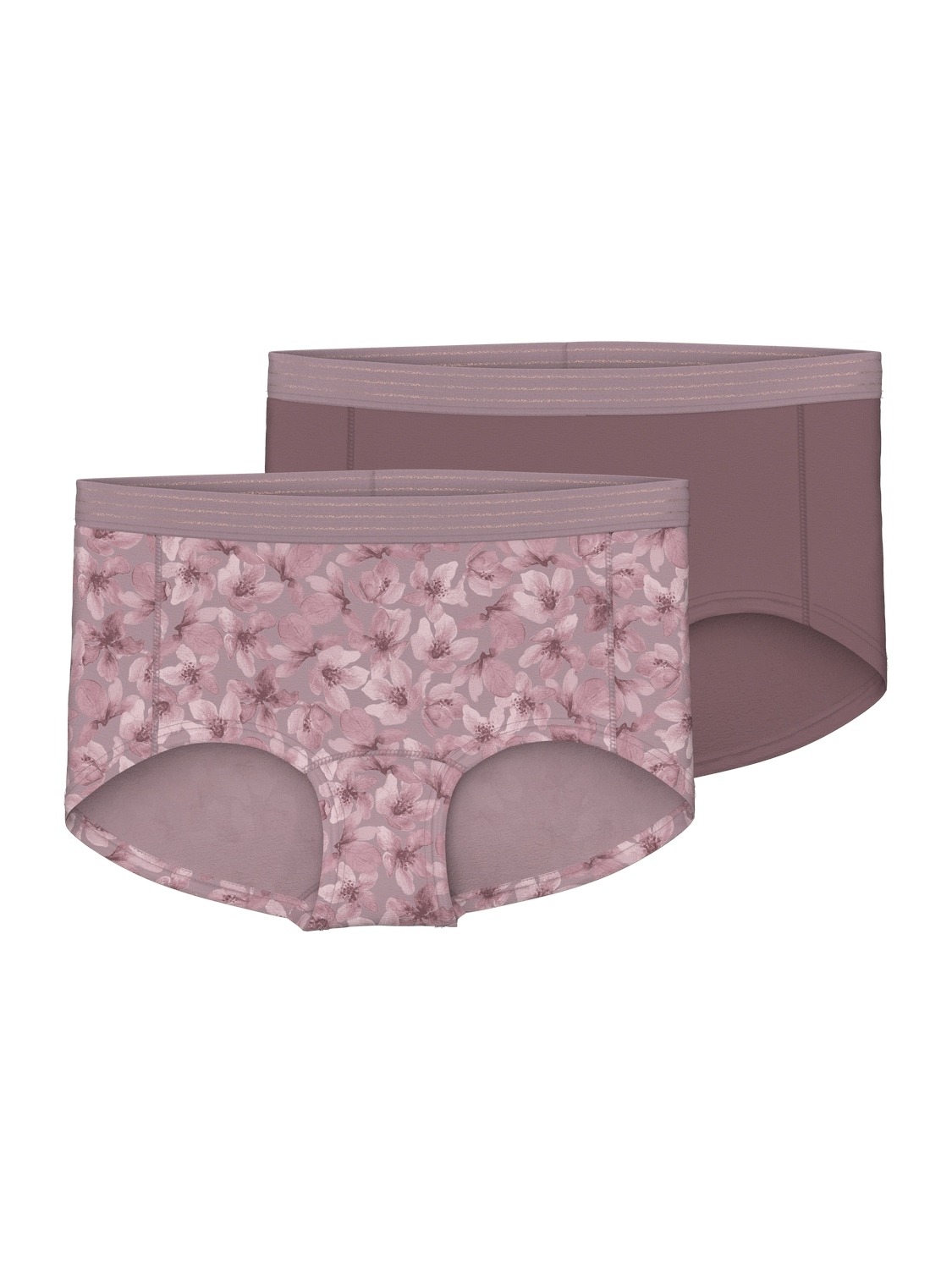 Boxershorts »NKFHIPSTER 2P MAUVE FLOWER NOOS«, (Packung, 2 St.)