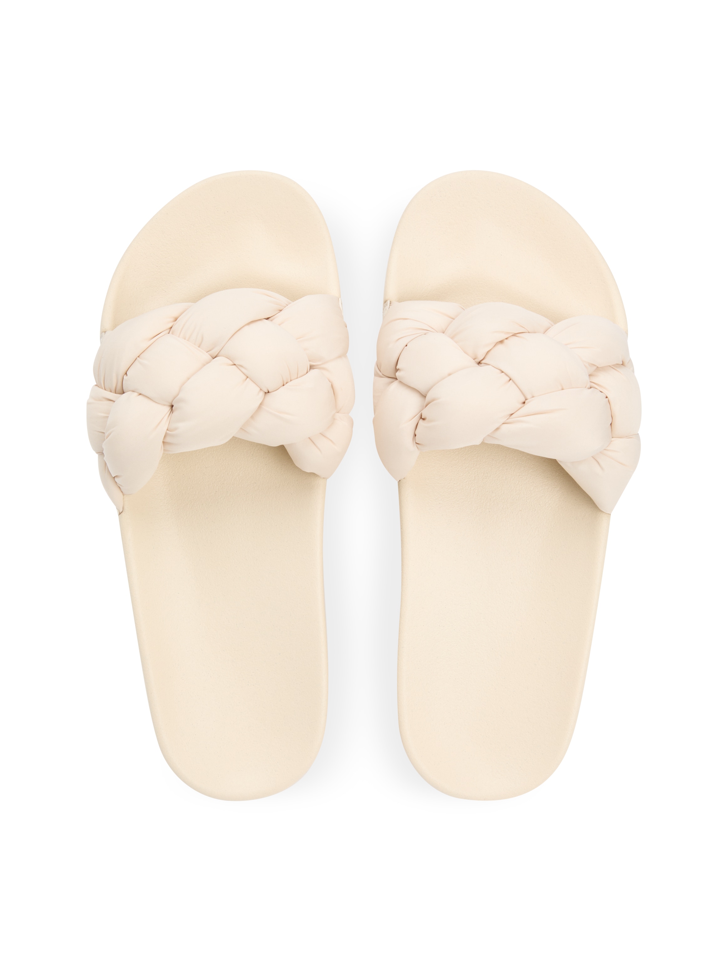 Tommy Jeans Pantolette »TJW BRAIDED SLIDES«  Sandale, Pantolette, Flat mit geflochtener Bandage