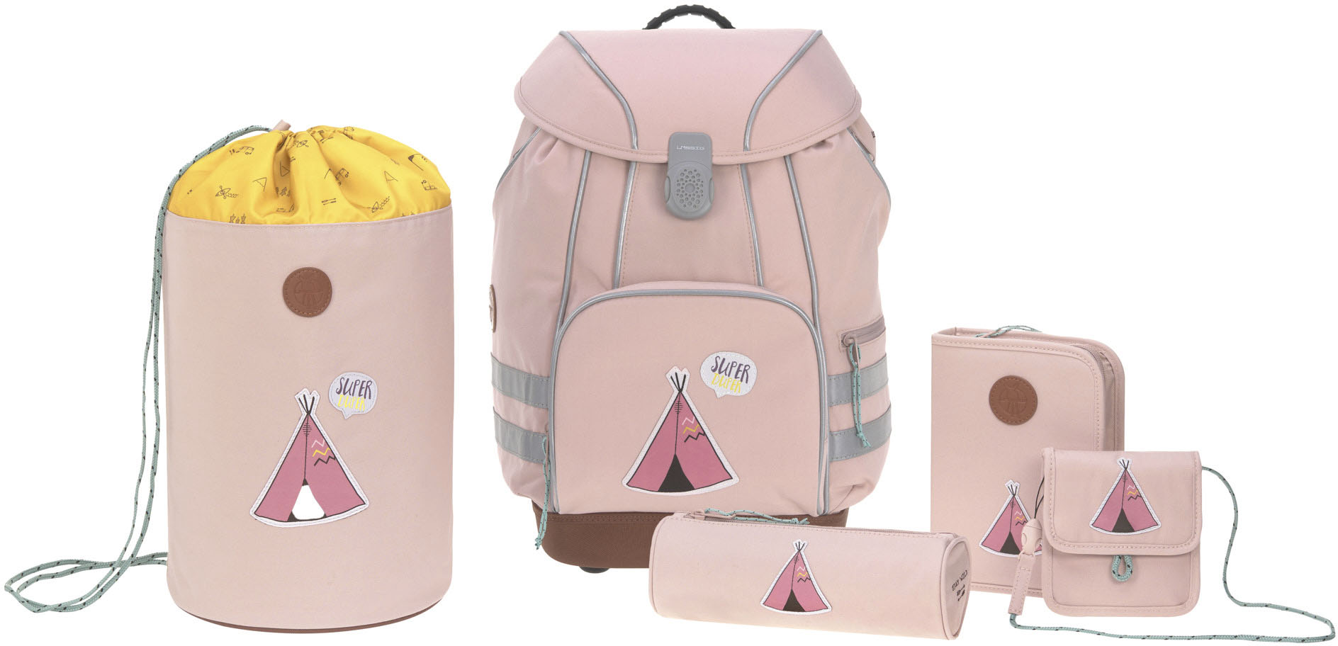 Schulranzen »Adventure, Tipi«, PETA-approved vegan